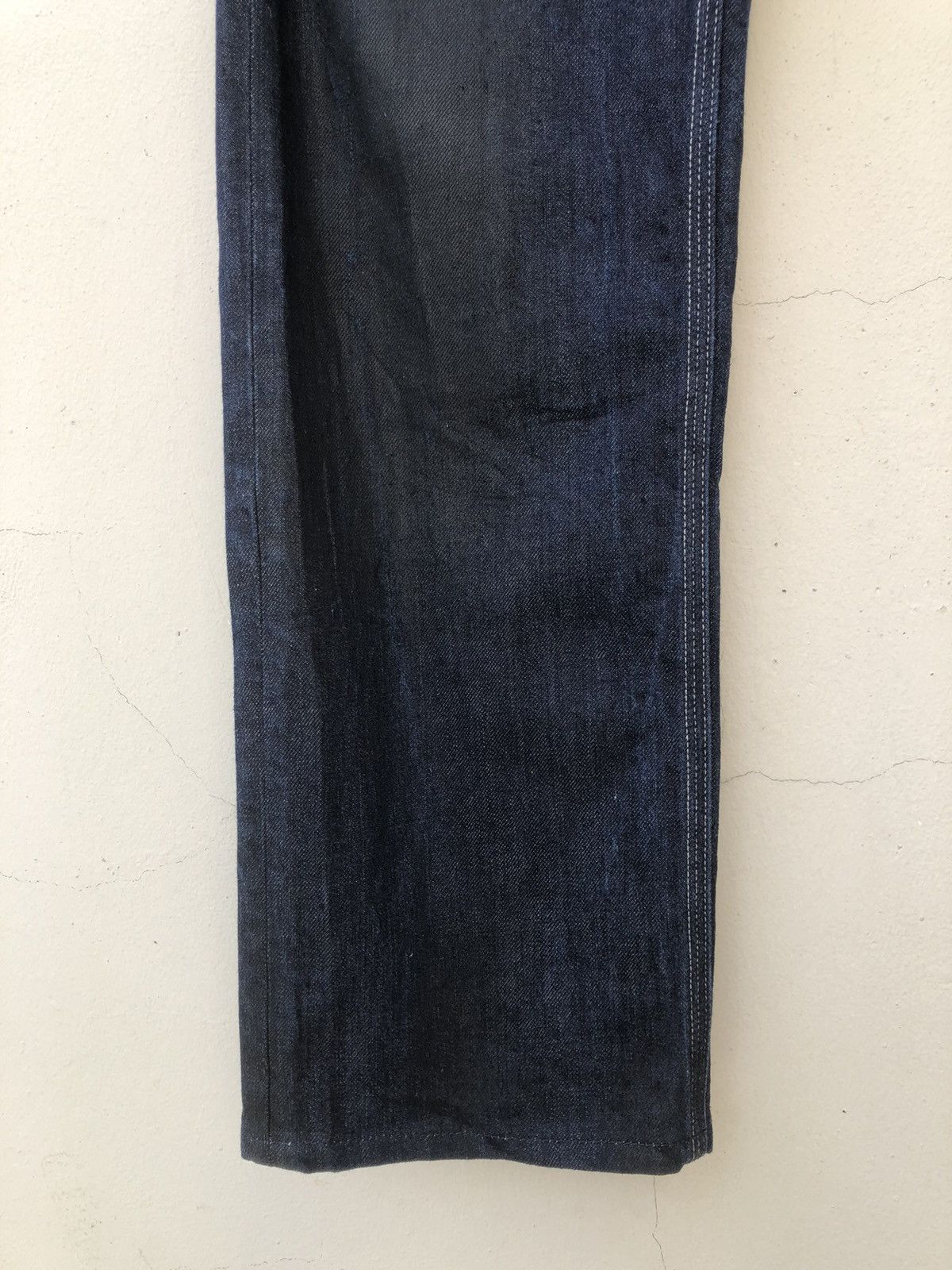 Bottega Veneta The Iconic Bottega Veneta Made in Italy Waxed Denim Jeans Size US 36 / EU 52 - 12 Thumbnail
