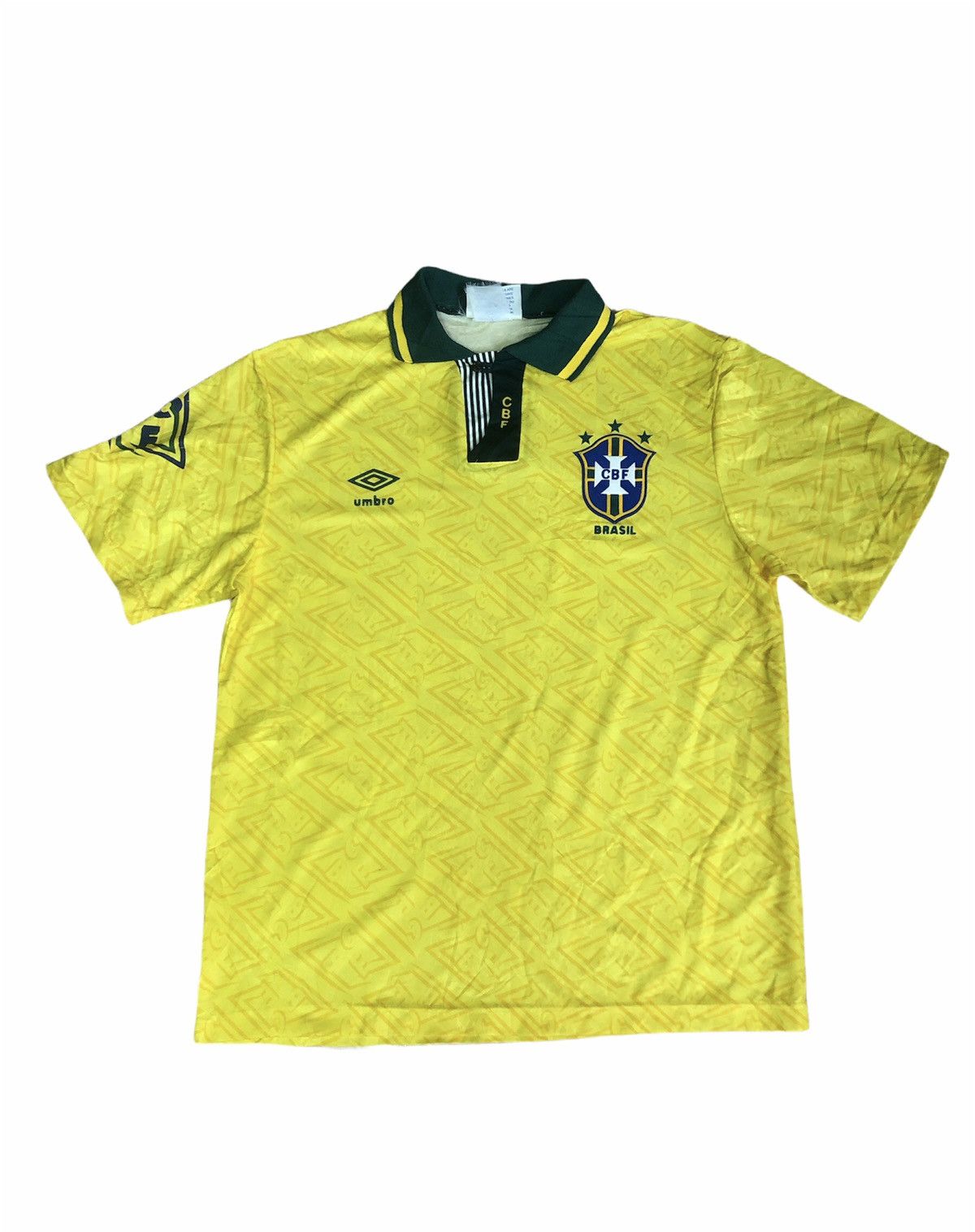 Vintage Vintage 1991/92 Brasil Soccer Jersey Size US M / EU 48-50 / 2 - 1 Thumbnail