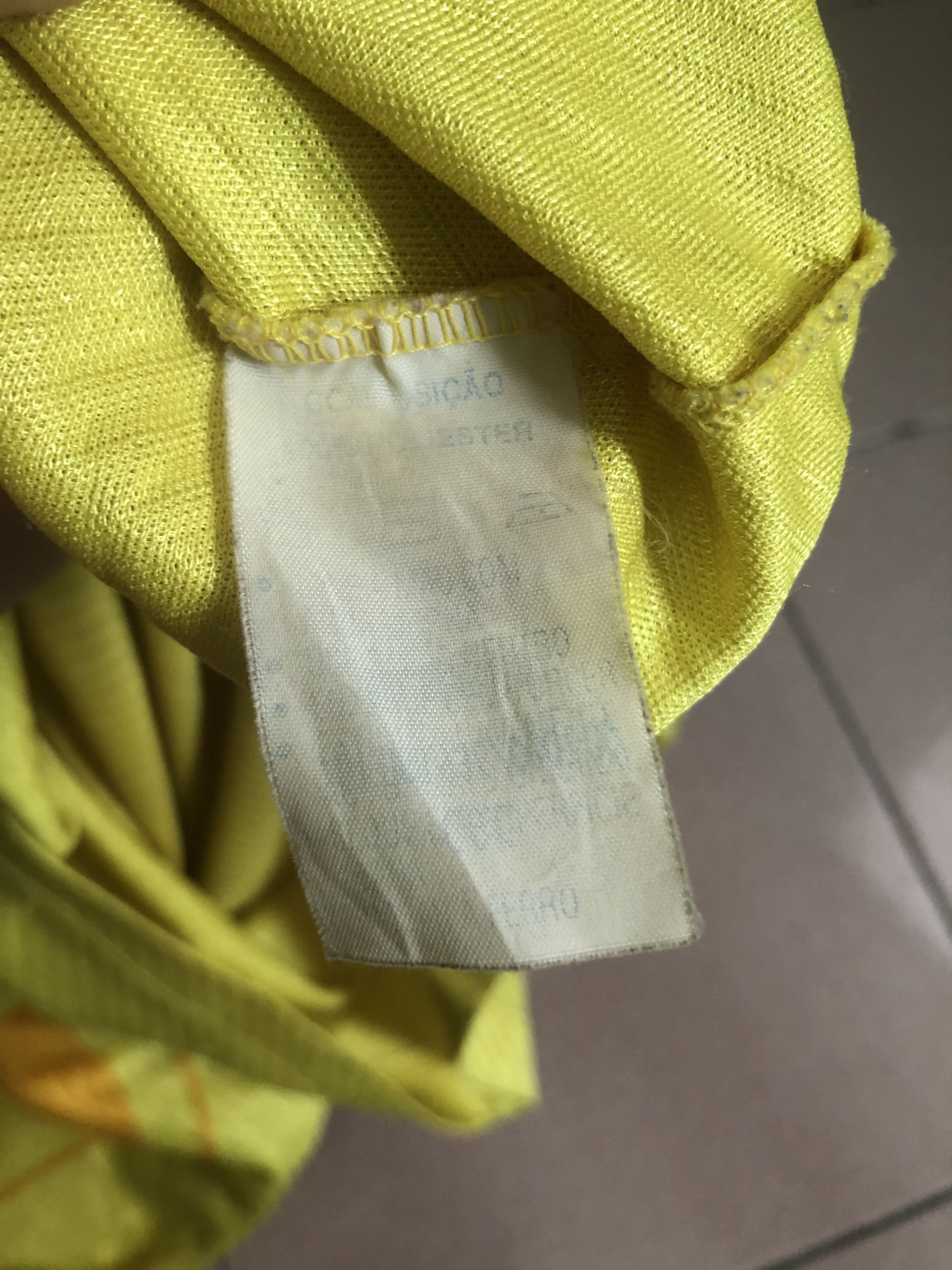 Vintage Vintage 1993/94 Brasil Soccer Jersey Size US M / EU 48-50 / 2 - 6 Thumbnail