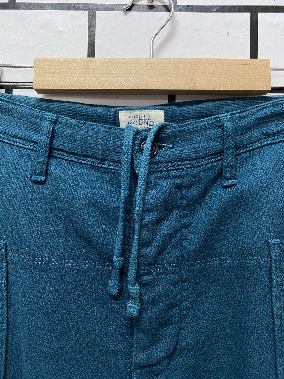 Japanese Brand × Spellbound Spellbound Japan Made Cargo Buckle Belt Baggy Easy Pants Size US 32 / EU 48 - 8 Thumbnail