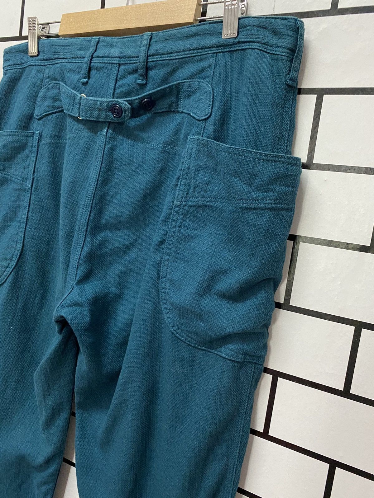 Japanese Brand × Spellbound Spellbound Japan Made Cargo Buckle Belt Baggy Easy Pants Size US 32 / EU 48 - 12 Thumbnail
