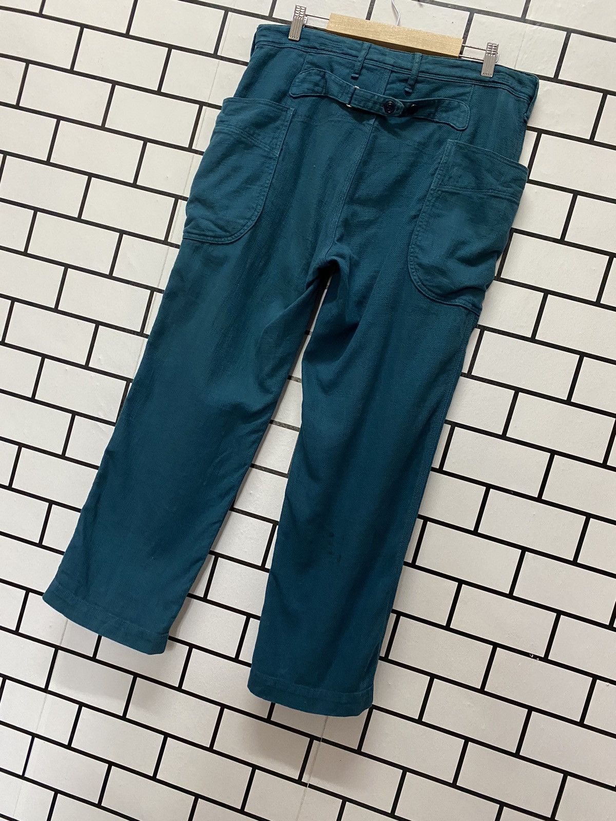 Japanese Brand × Spellbound Spellbound Japan Made Cargo Buckle Belt Baggy Easy Pants Size US 32 / EU 48 - 9 Thumbnail