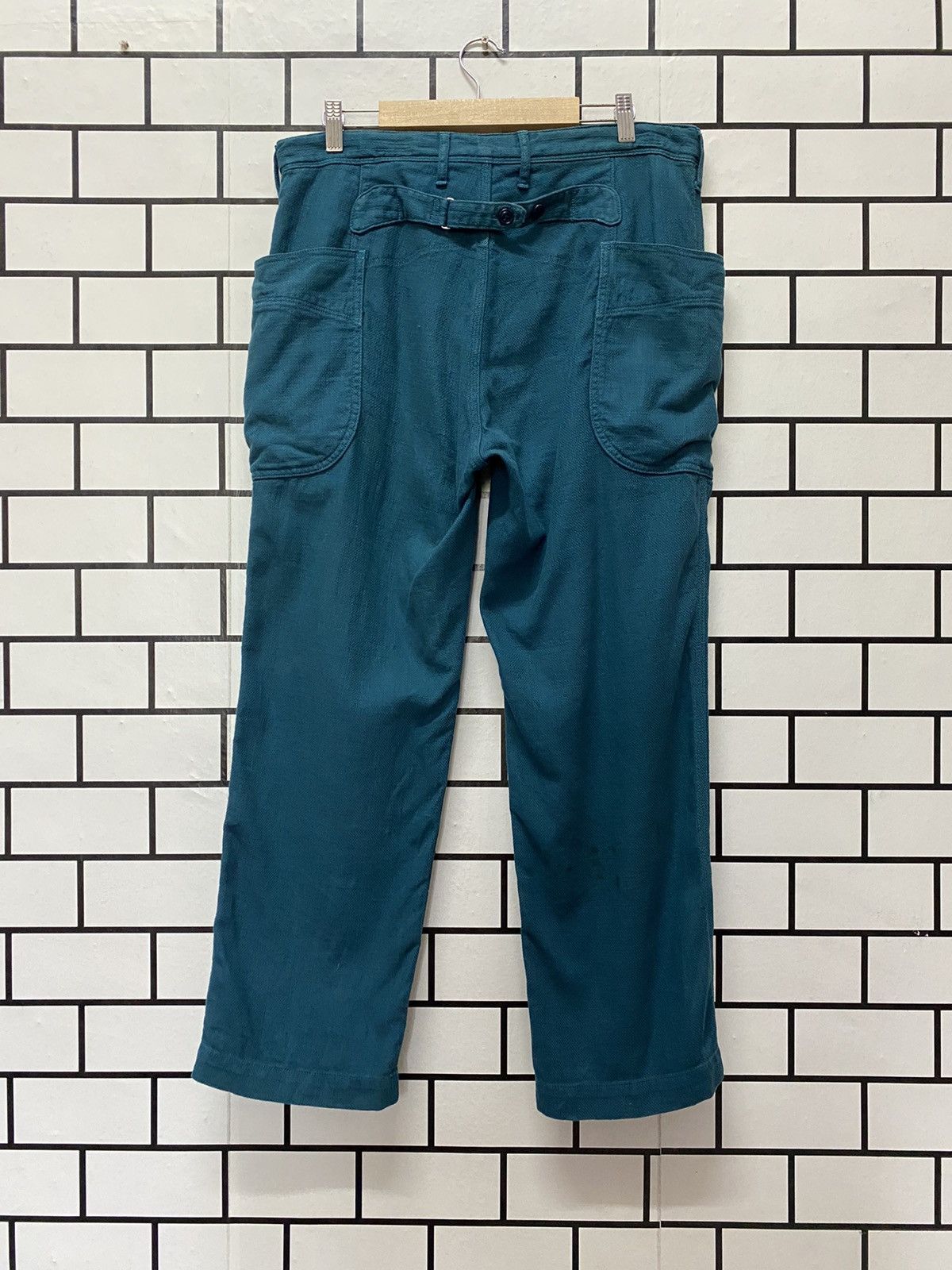 Japanese Brand × Spellbound Spellbound Japan Made Cargo Buckle Belt Baggy Easy Pants Size US 32 / EU 48 - 2 Thumbnail