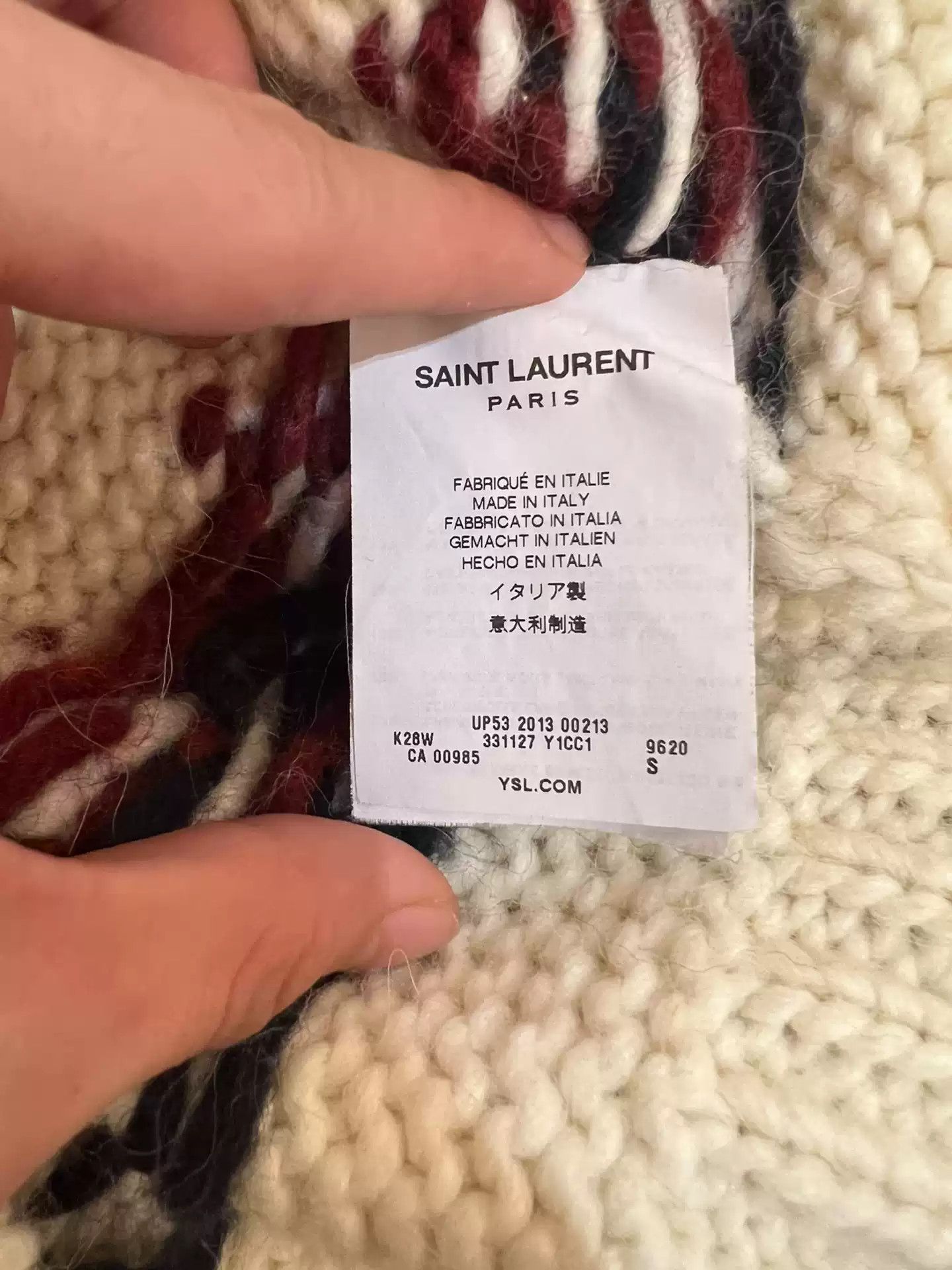 Saint Laurent Paris Saint Laurent 2013Fw Sweater Size S Size US S / EU 44-46 / 1 - 3 Thumbnail