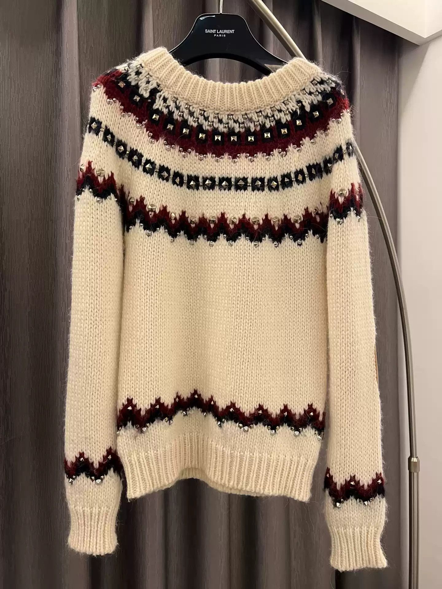 Saint Laurent Paris Saint Laurent 2013Fw Sweater Size S Size US S / EU 44-46 / 1 - 1 Thumbnail