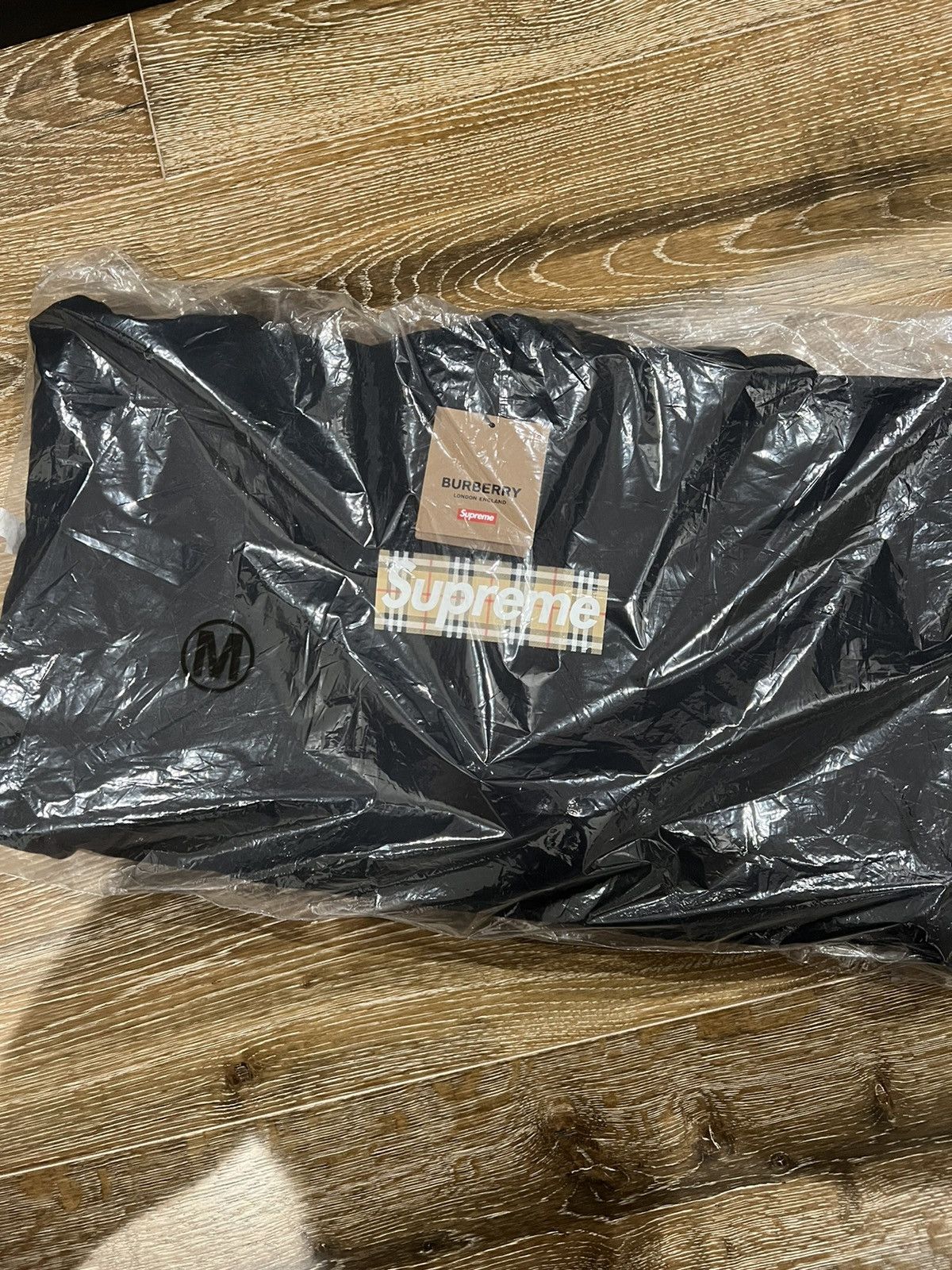 Burberry × Supreme Supreme Burberry Box Logo Hoodie Size US M / EU 48-50 / 2 - 2 Thumbnail