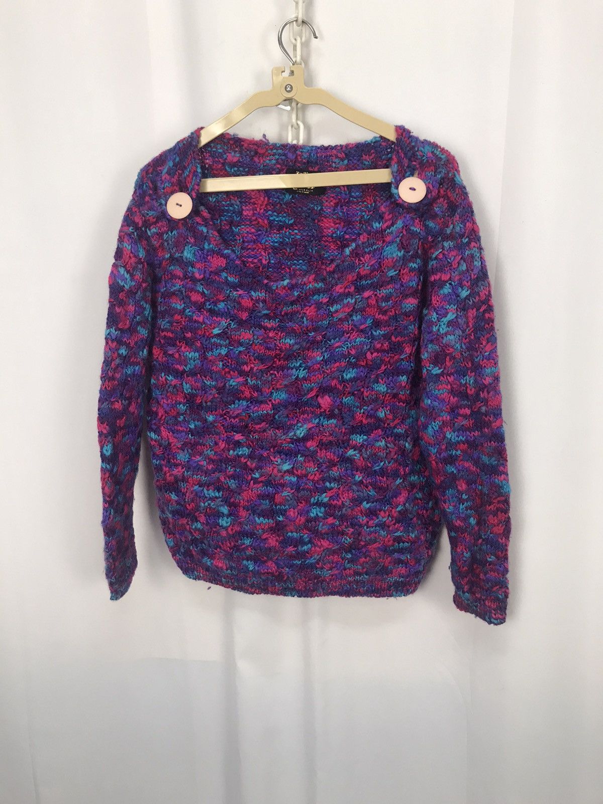 Japanese Brand Noro croptop knitwear sweatshirt ladies Size ONE SIZE - 5 Thumbnail