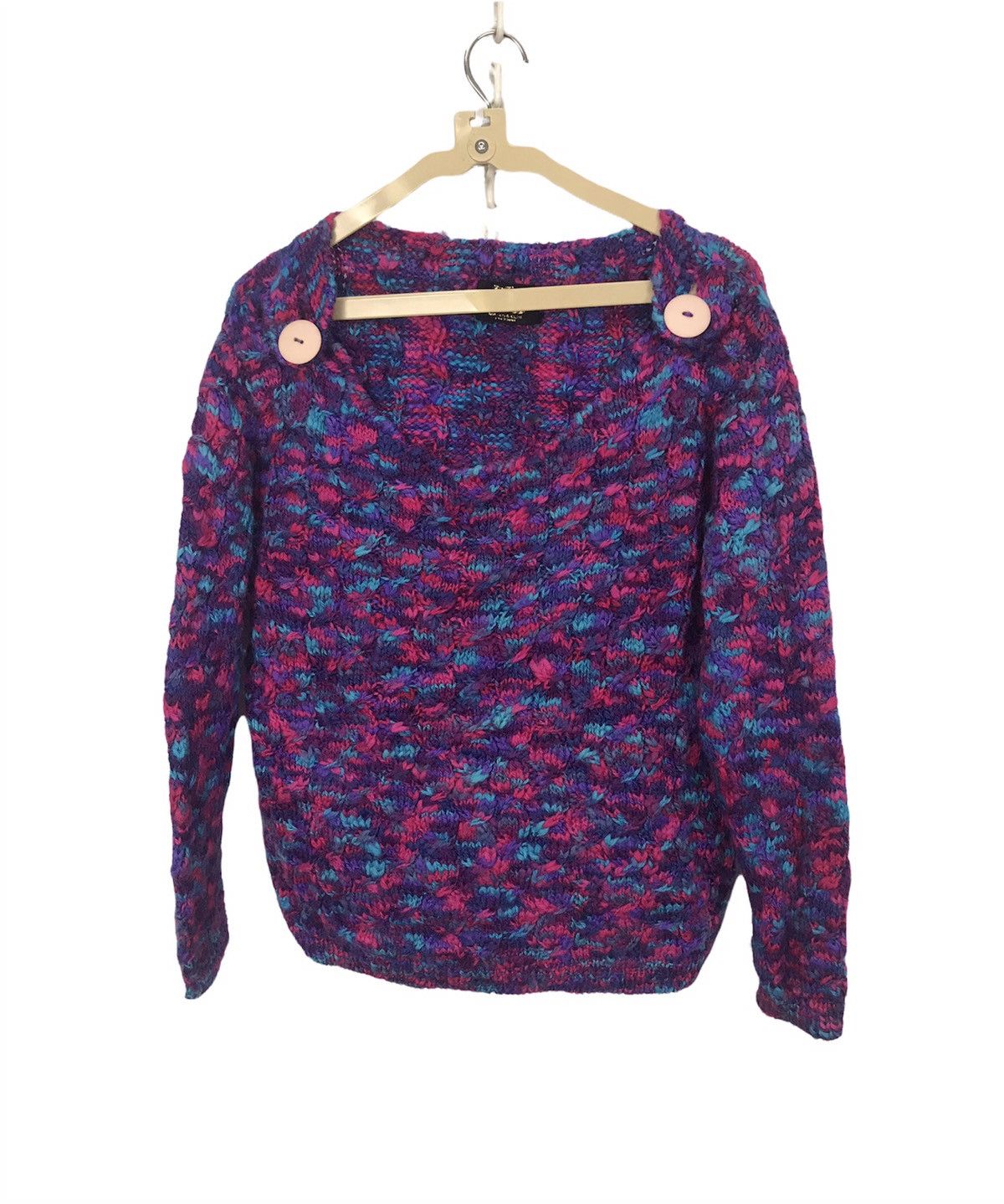 Japanese Brand Noro croptop knitwear sweatshirt ladies Size ONE SIZE - 1 Thumbnail