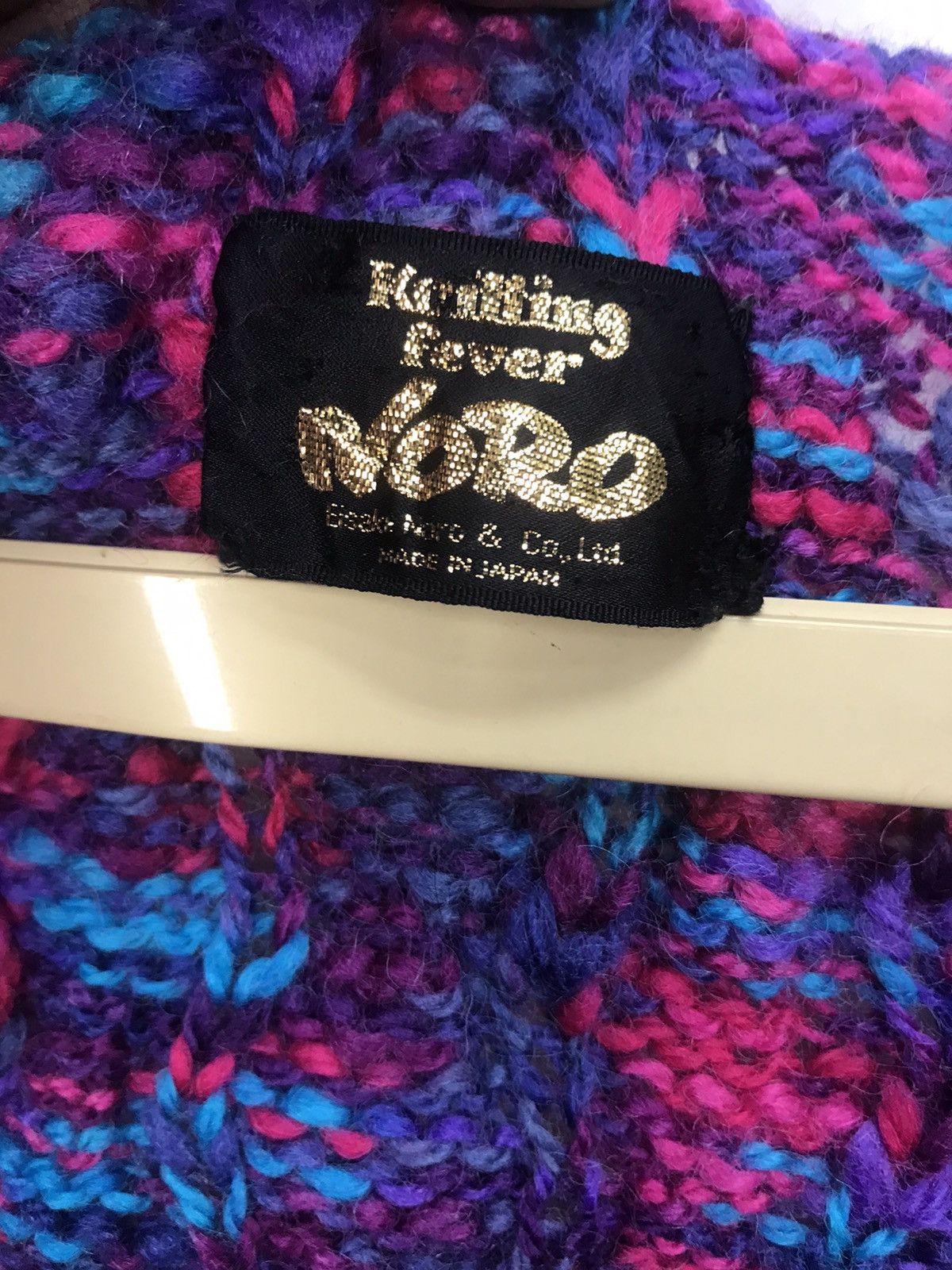Japanese Brand Noro croptop knitwear sweatshirt ladies Size ONE SIZE - 3 Thumbnail
