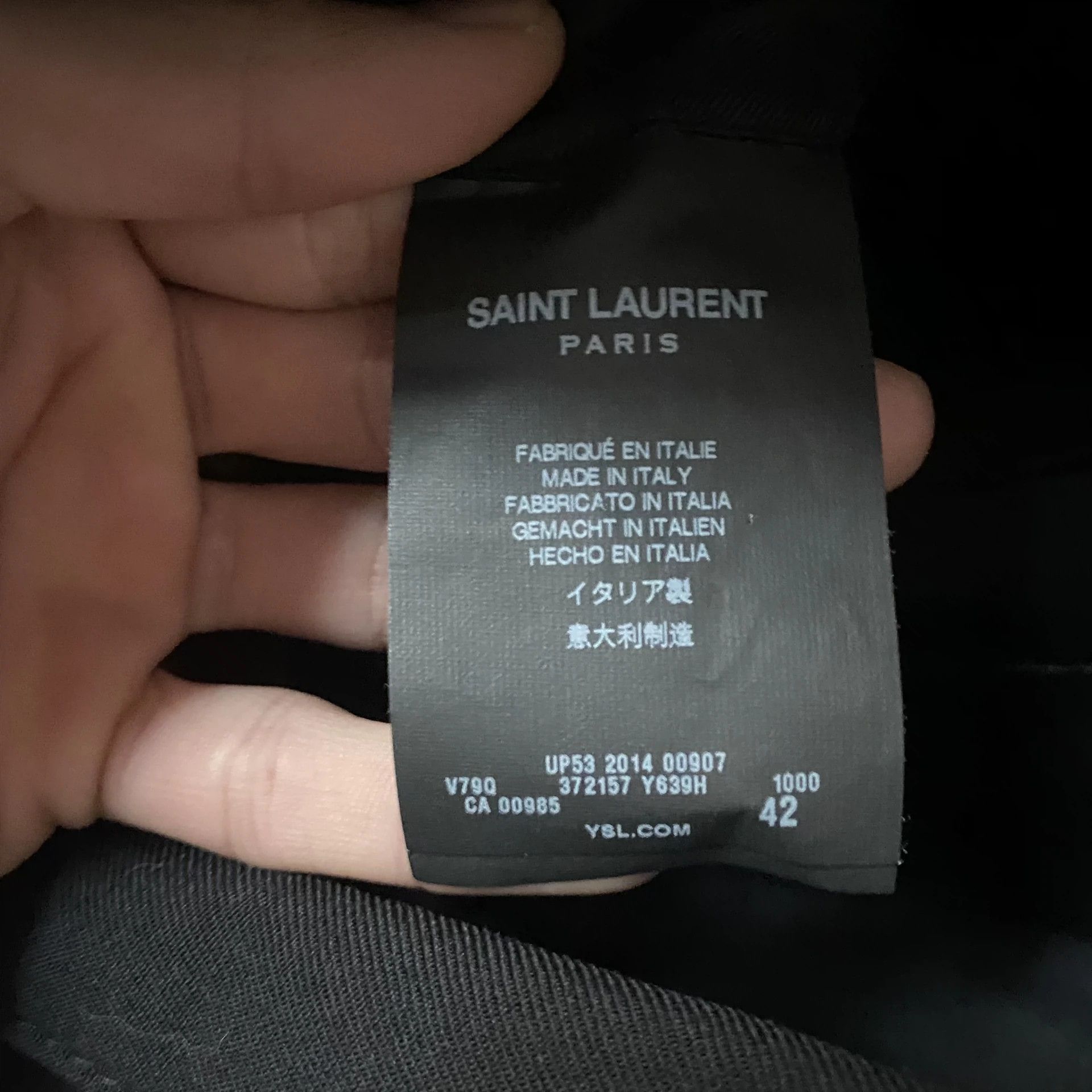 Saint Laurent Paris Saint Laurent Original New 15Ss Poppy Flower Blazer Size 42 Size US XS / EU 42 / 0 - 4 Thumbnail