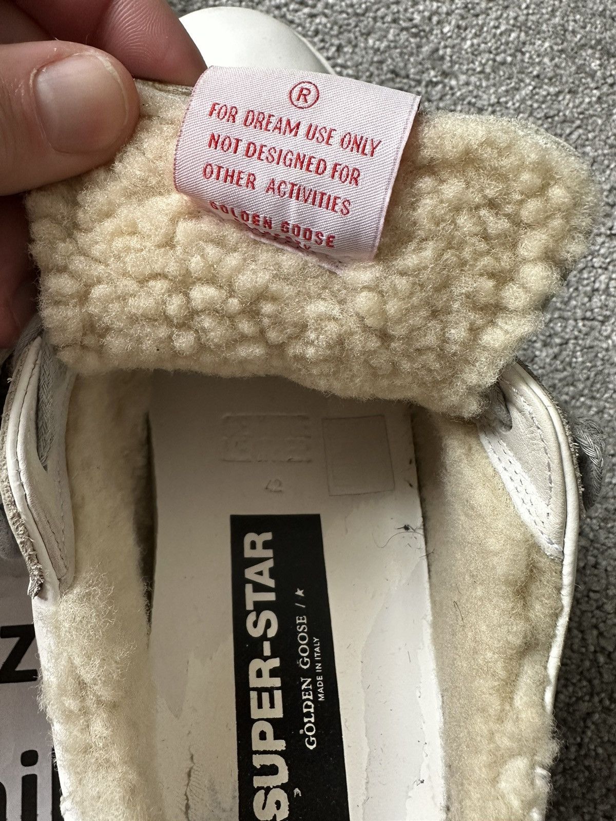 Golden Goose Golden Goose Sneakers | Mens Super Star Shearling Sneakers Size US 9 / EU 42 - 9 Thumbnail