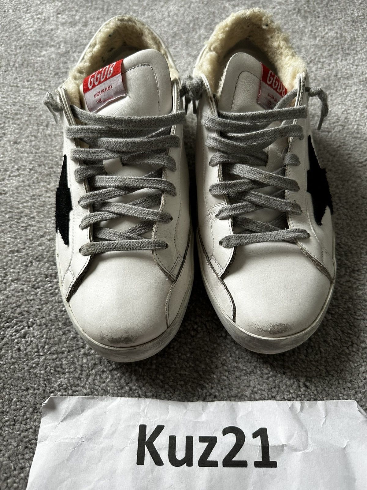 Golden Goose Golden Goose Sneakers | Mens Super Star Shearling Sneakers Size US 9 / EU 42 - 5 Thumbnail