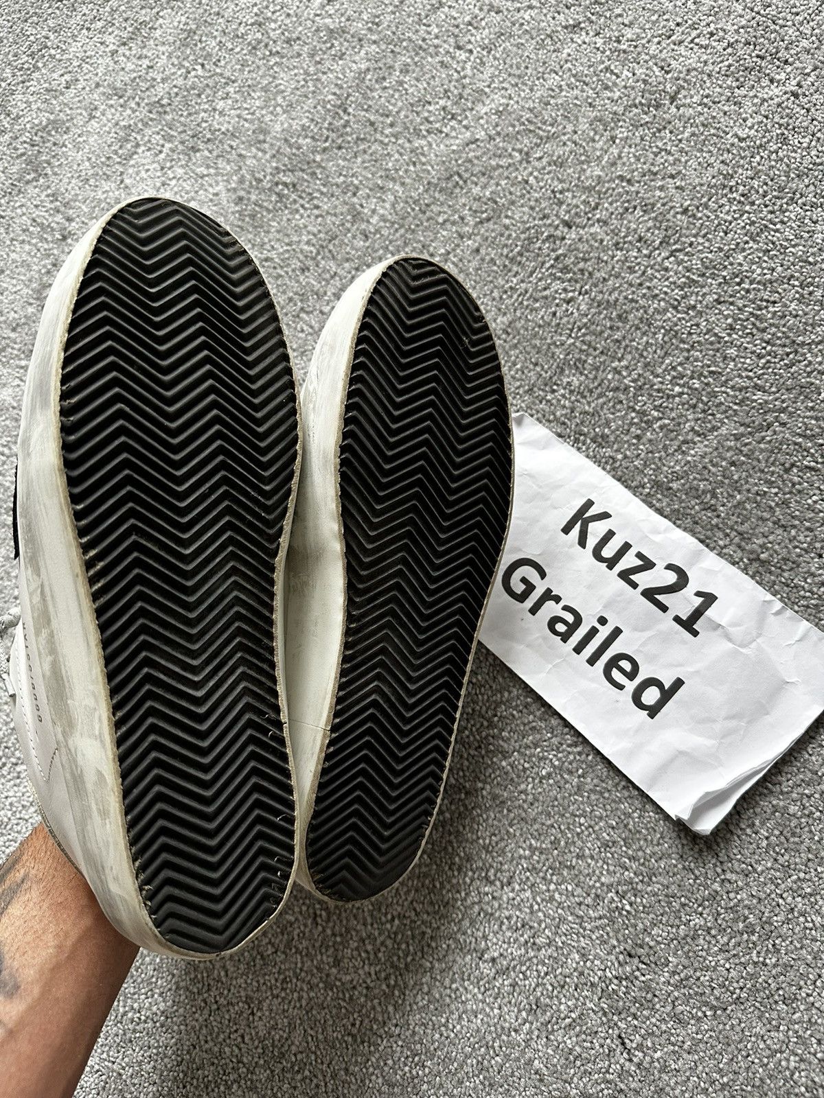 Golden Goose Golden Goose Sneakers | Mens Super Star Shearling Sneakers Size US 9 / EU 42 - 10 Thumbnail