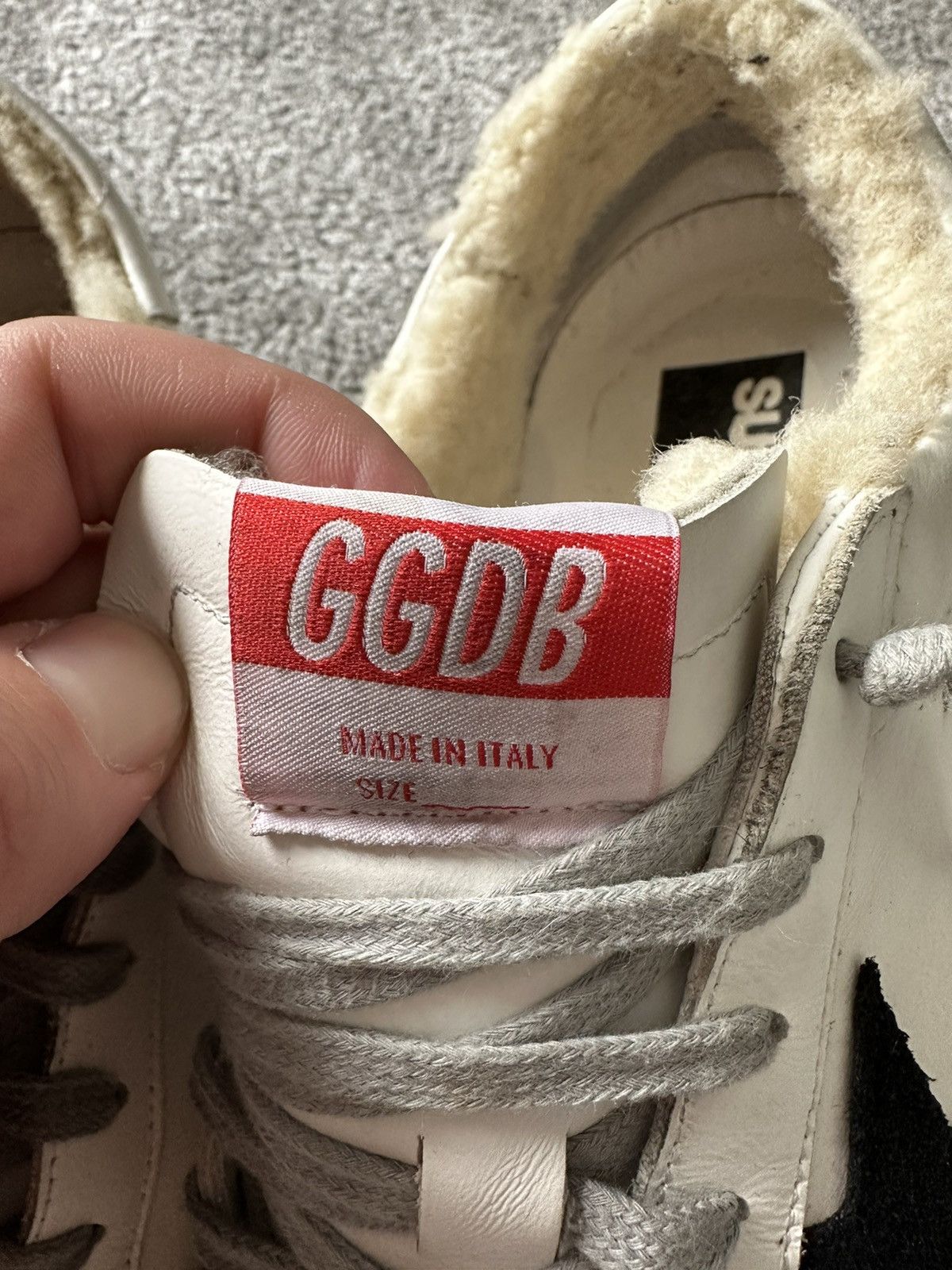 Golden Goose Golden Goose Sneakers | Mens Super Star Shearling Sneakers Size US 9 / EU 42 - 7 Thumbnail