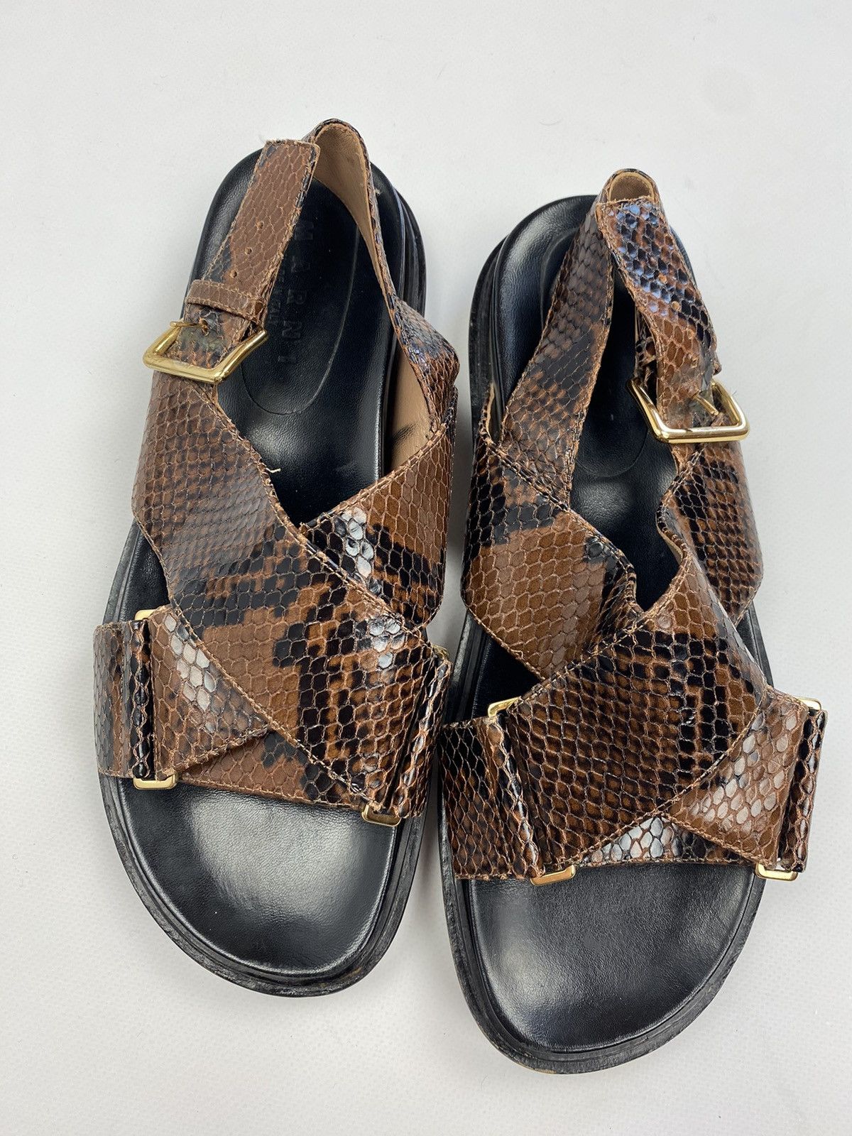 Marni Marni leather sandals Size US 10.5 / IT 40.5 - 7 Thumbnail