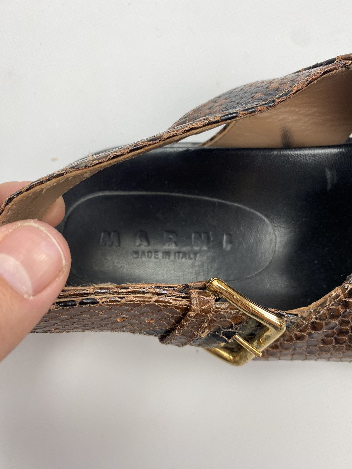 Marni Marni leather sandals Size US 10.5 / IT 40.5 - 6 Thumbnail