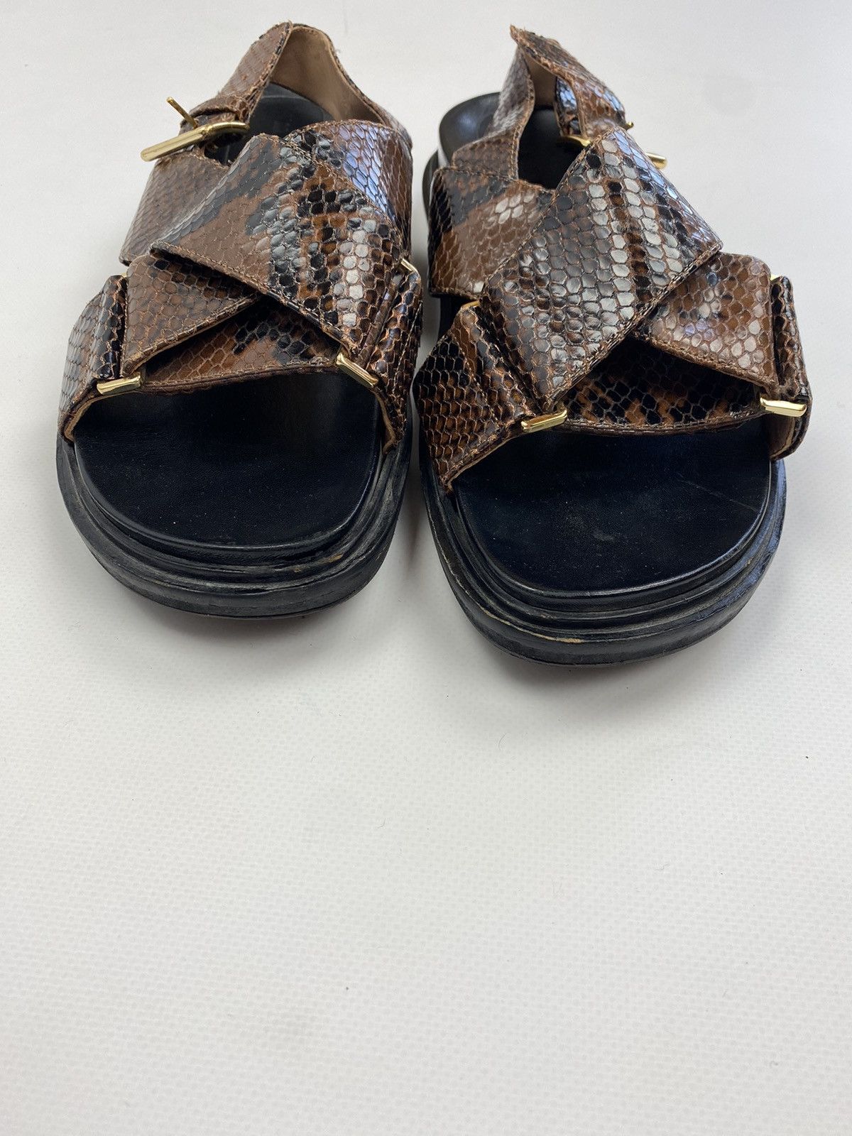 Marni Marni leather sandals Size US 10.5 / IT 40.5 - 4 Thumbnail