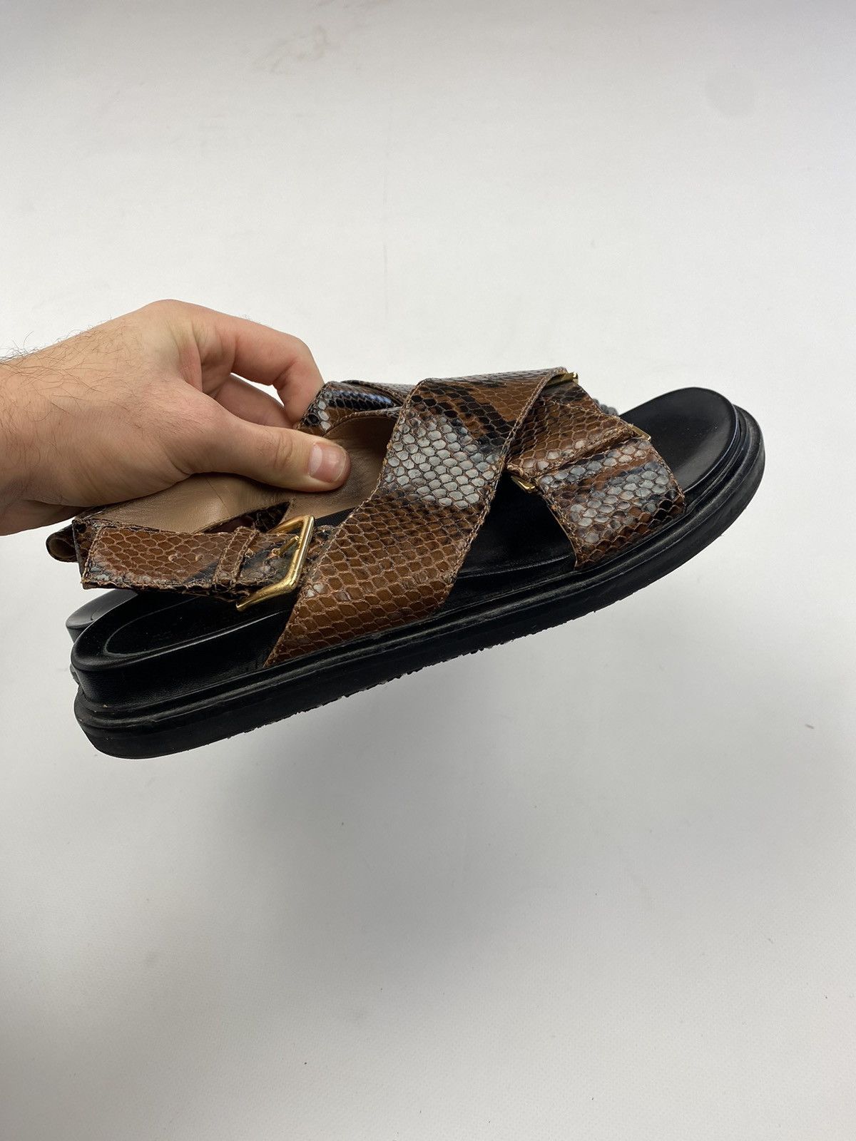 Marni Marni leather sandals Size US 10.5 / IT 40.5 - 1 Thumbnail