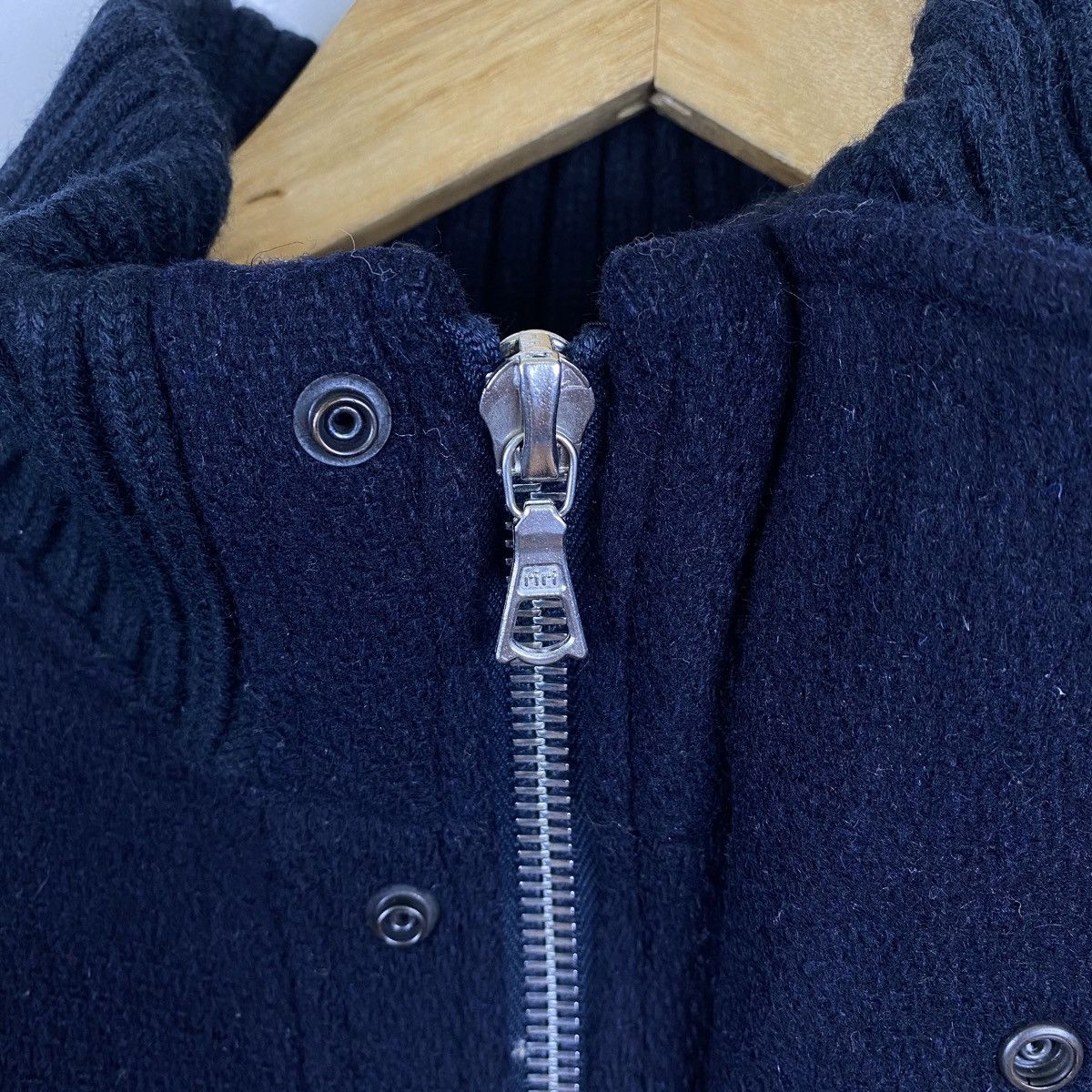 Japanese Brand × United Arrows Vintage UNITED ARROWS Japanese Brand Wool Bomber Jacket Size US S / EU 44-46 / 1 - 9 Thumbnail