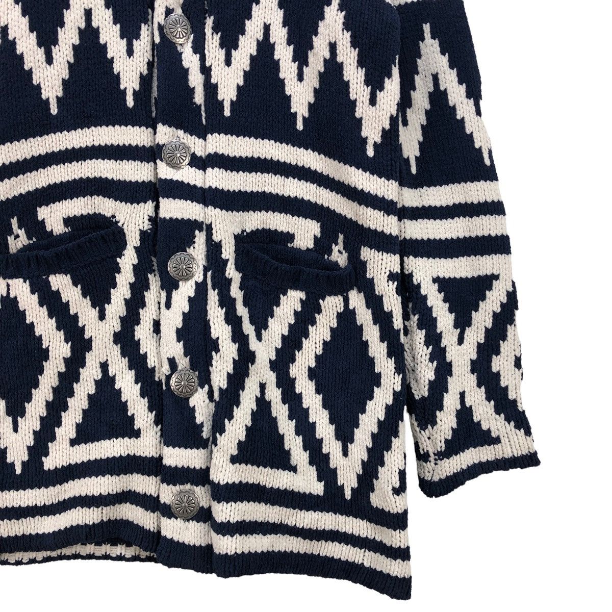 Aran Isles Knitwear Awesome Vintage Japanese Brand Native Knit Jacket Size US M / EU 48-50 / 2 - 5 Thumbnail