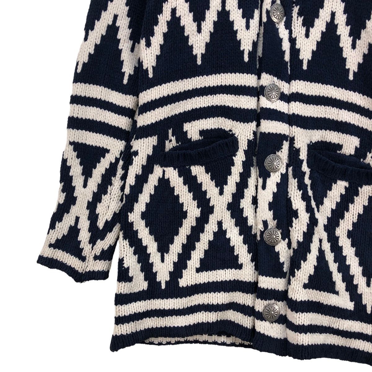 Aran Isles Knitwear Awesome Vintage Japanese Brand Native Knit Jacket Size US M / EU 48-50 / 2 - 4 Thumbnail