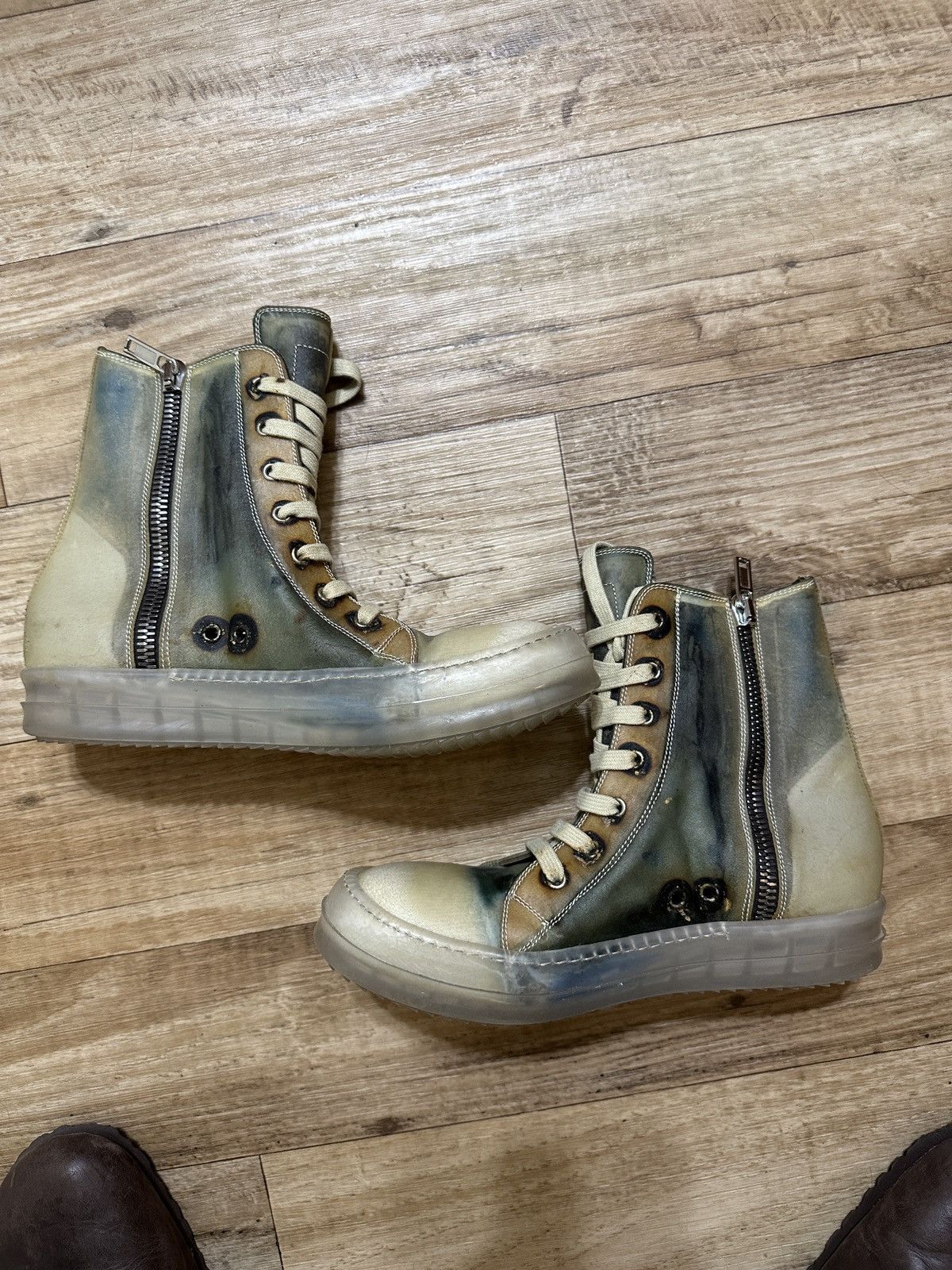 Rick Owens RICK OWENS SS19 BABEL RAMONES Size US 7 / EU 40 - 5 Thumbnail