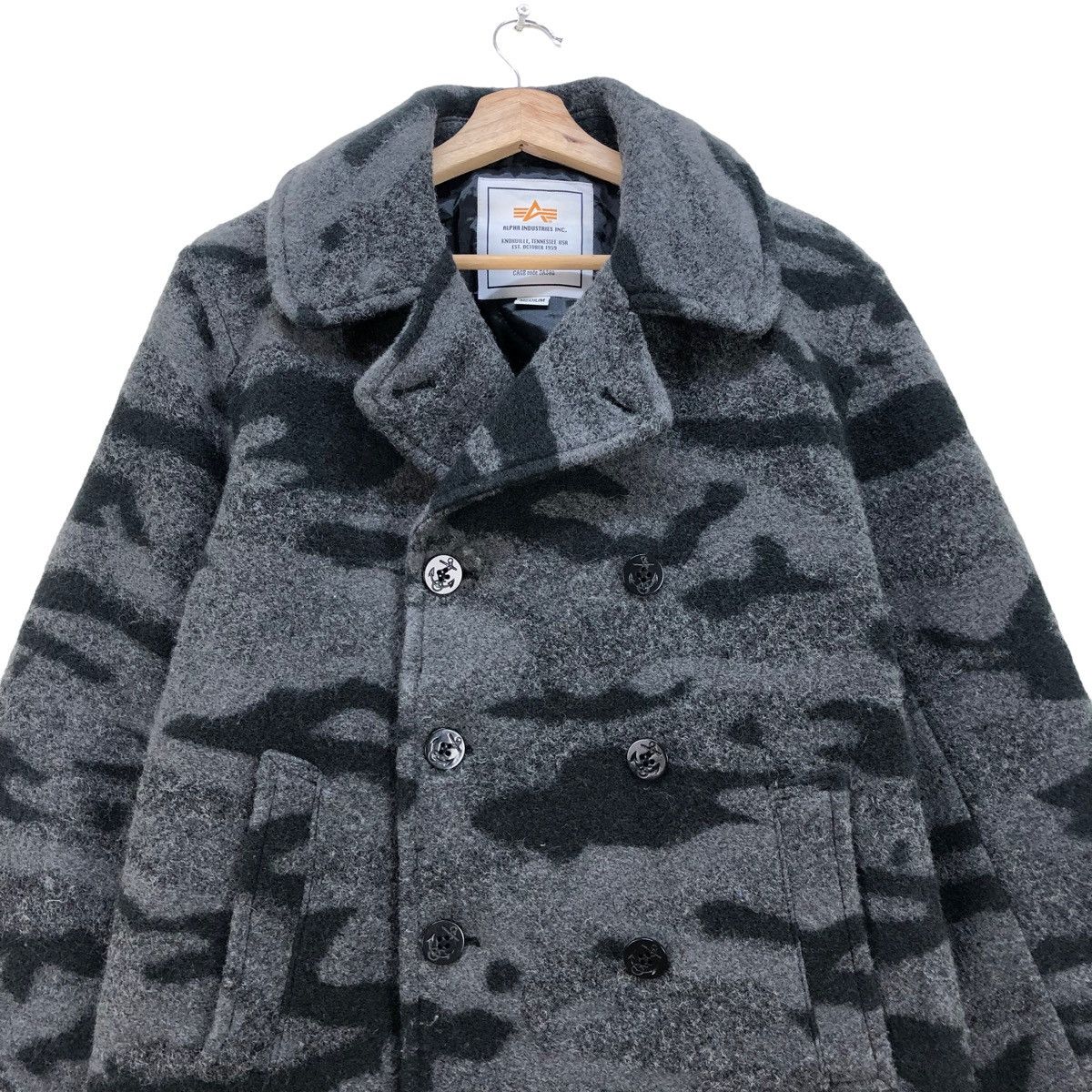 Alpha Industries 🔥Alpha Industries Camo Wool Jacket Size US M / EU 48-50 / 2 - 3 Thumbnail