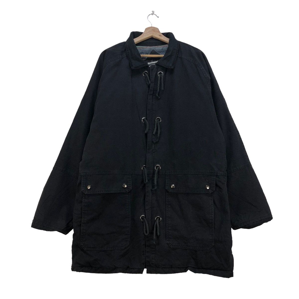 Japanese Brand Vintage Rough Chore Blanket Jacket Size US S / EU 44-46 / 1 - 1 Thumbnail
