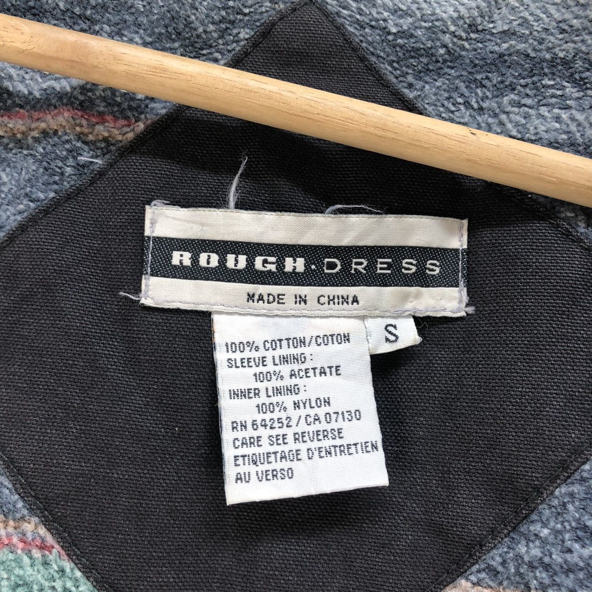 Japanese Brand Vintage Rough Chore Blanket Jacket Size US S / EU 44-46 / 1 - 4 Thumbnail