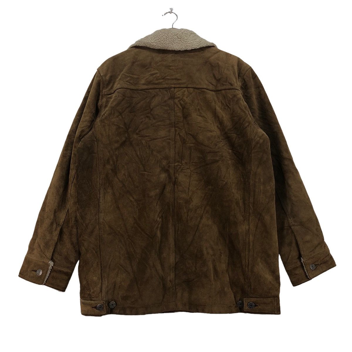 Genuine Leather Gap Suede Leather Sherpa Jacket Size US M / EU 48-50 / 2 - 3 Thumbnail
