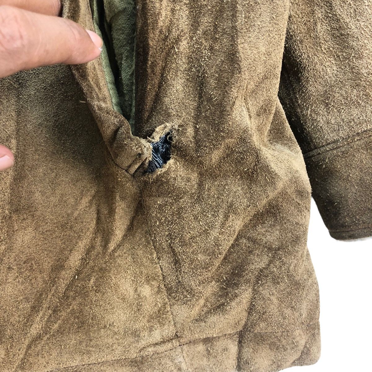 Genuine Leather Gap Suede Leather Sherpa Jacket Size US M / EU 48-50 / 2 - 7 Thumbnail