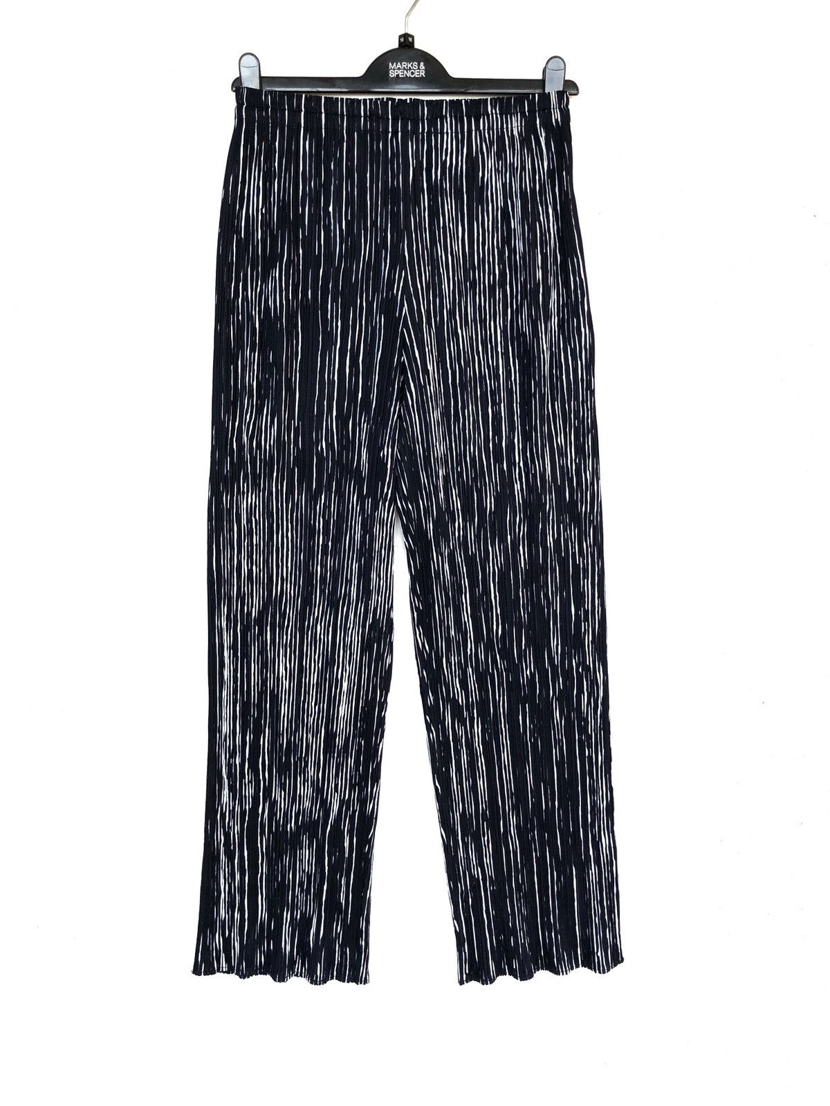 Pleats Please Issey Miyake GRAIL🔥OG Miyake Pleats Please ☔️ Drop Pleated Pants Size US 30 / EU 46 - 2 Thumbnail