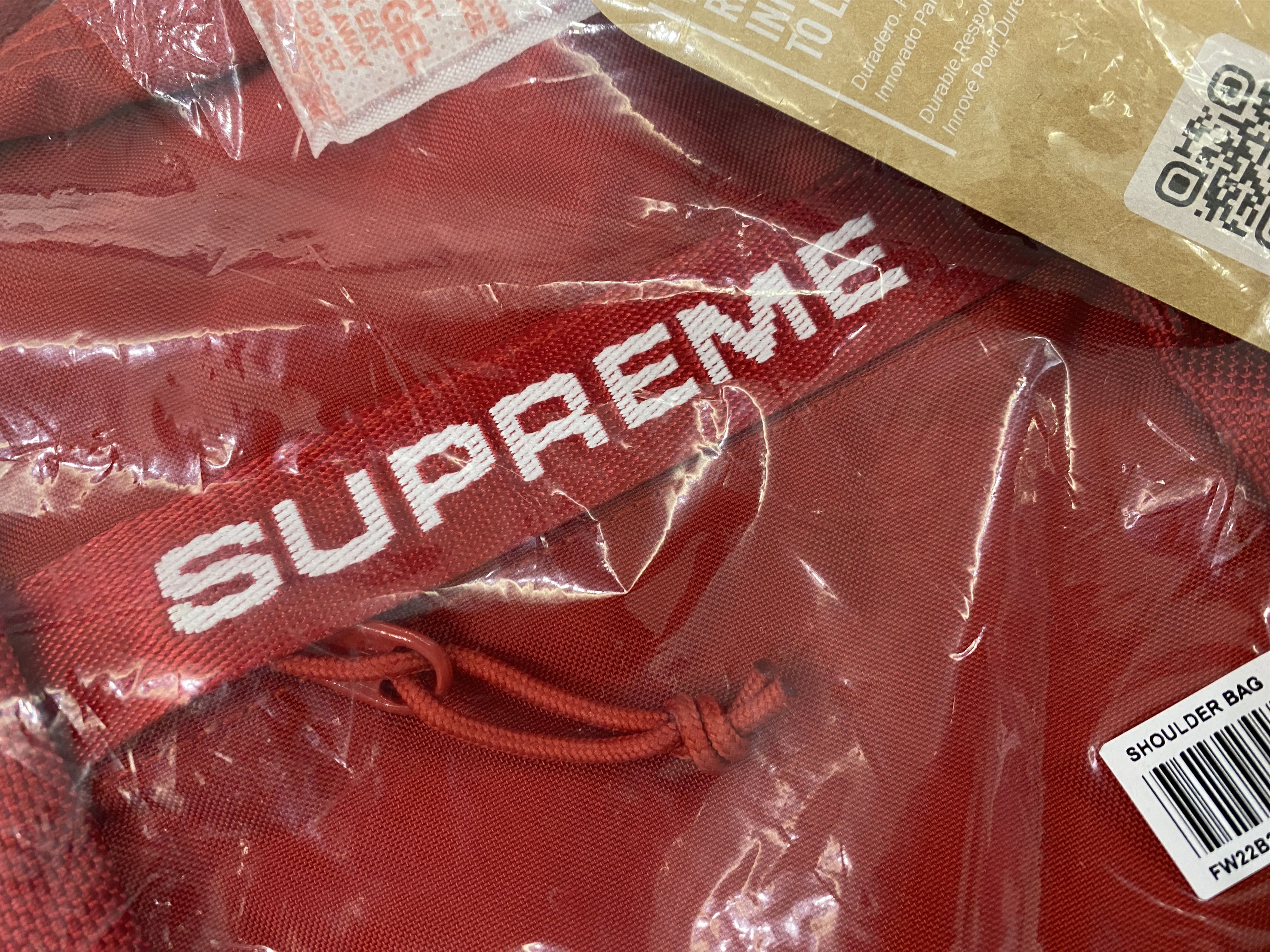 Supreme Supreme Cordura Shoulder Bag Red 2022FW Size ONE SIZE - 3 Thumbnail