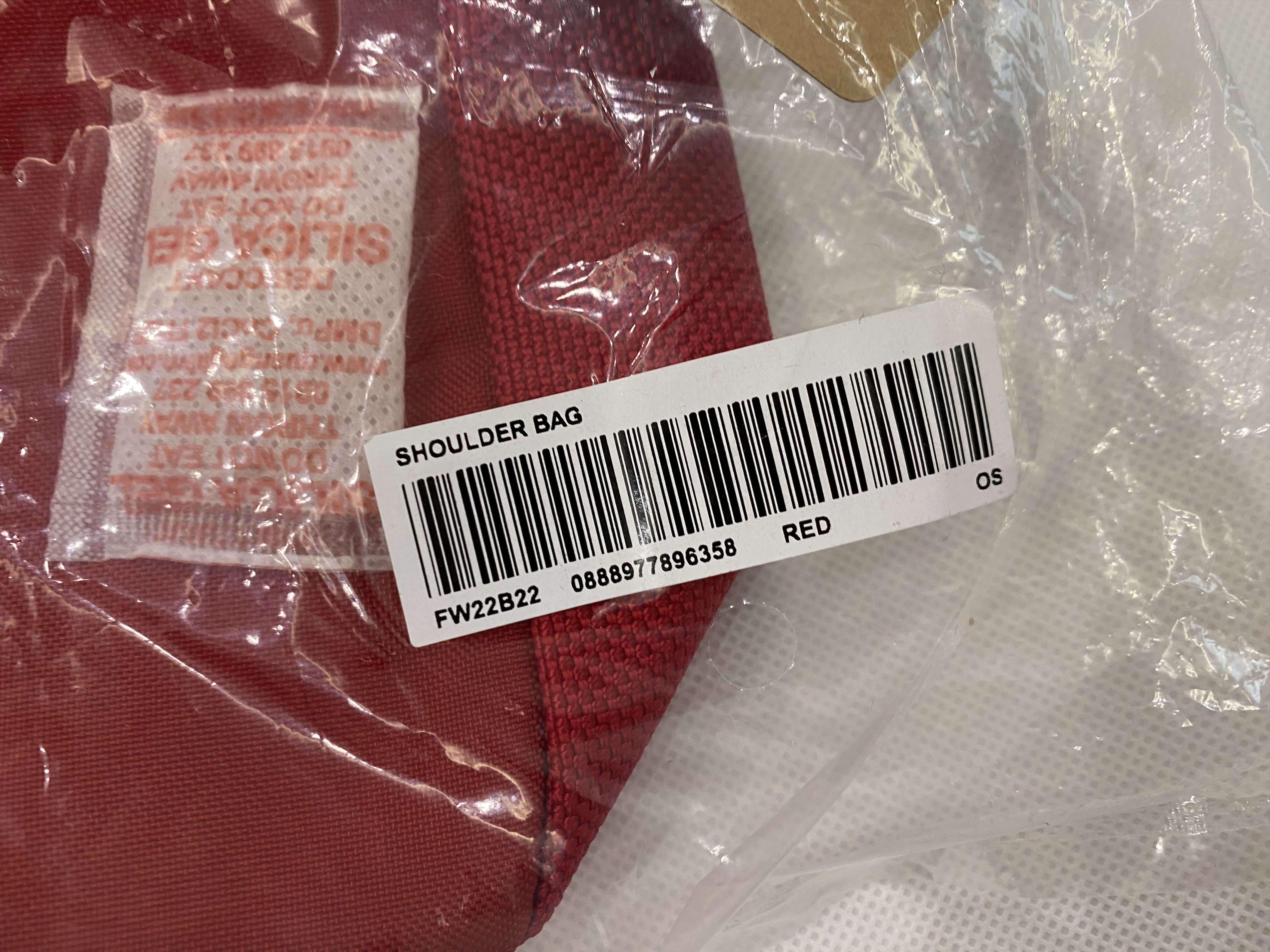 Supreme Supreme Cordura Shoulder Bag Red 2022FW Size ONE SIZE - 4 Thumbnail