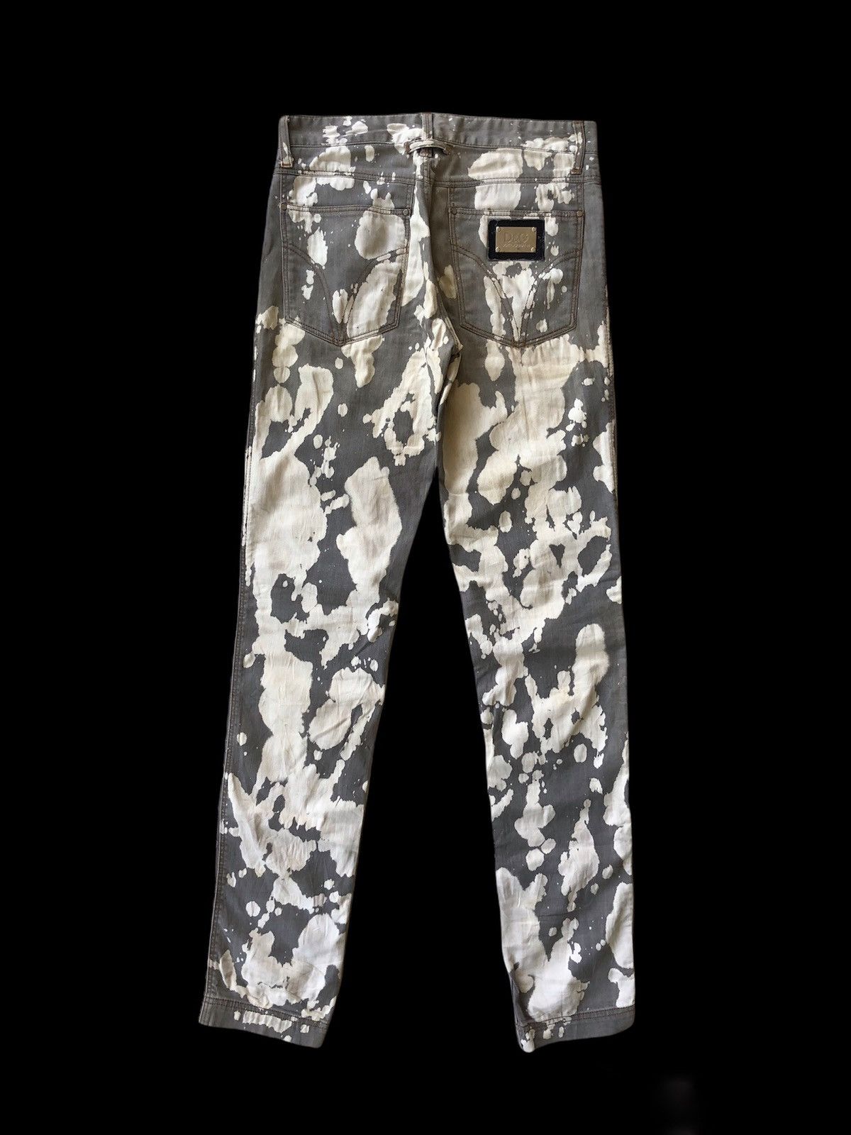 Art Comes First GRAIL🔥D&G 🇮🇹 Coral Bleach Skinny Stretch Distressed Denim Size US 30 / EU 46 - 1 Thumbnail