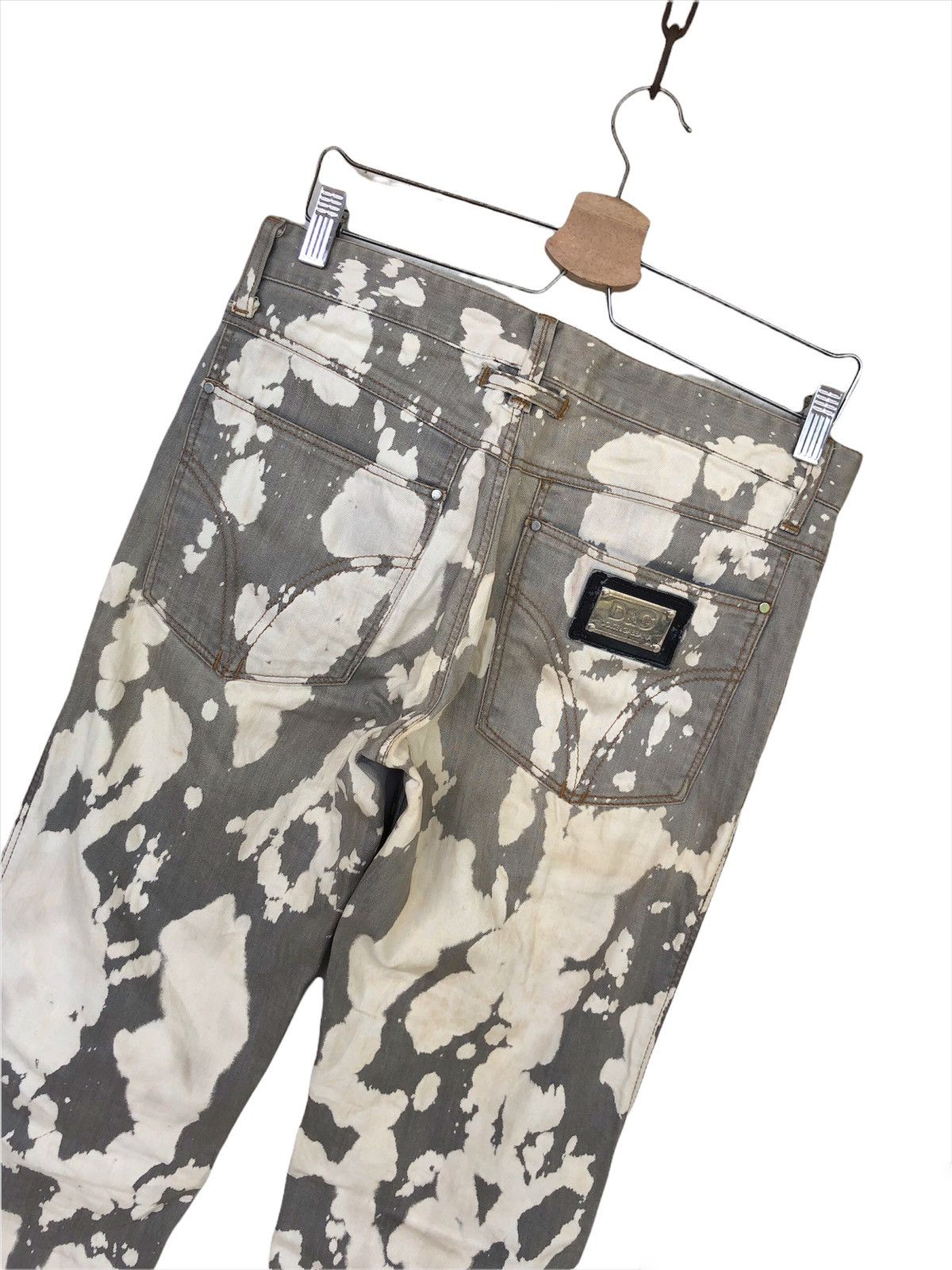 Art Comes First GRAIL🔥D&G 🇮🇹 Coral Bleach Skinny Stretch Distressed Denim Size US 30 / EU 46 - 4 Thumbnail