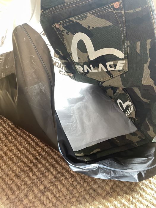 Palace Evisu x Palace Camo jeans denim size 30 | Grailed