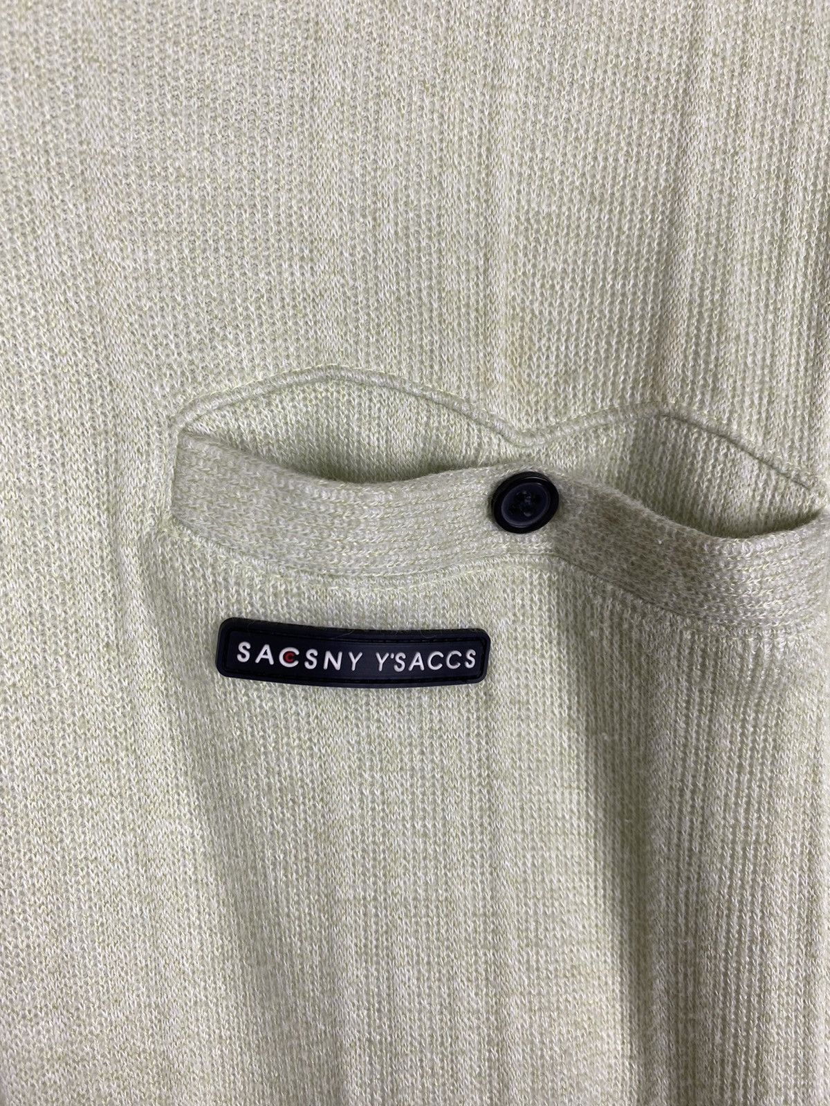 Designer × Japanese Brand × Yohji Yamamoto GK75-YOHJI YAMAMOTO SACSNY Y’SACCS SWEATER Size US L / EU 52-54 / 3 - 3 Thumbnail