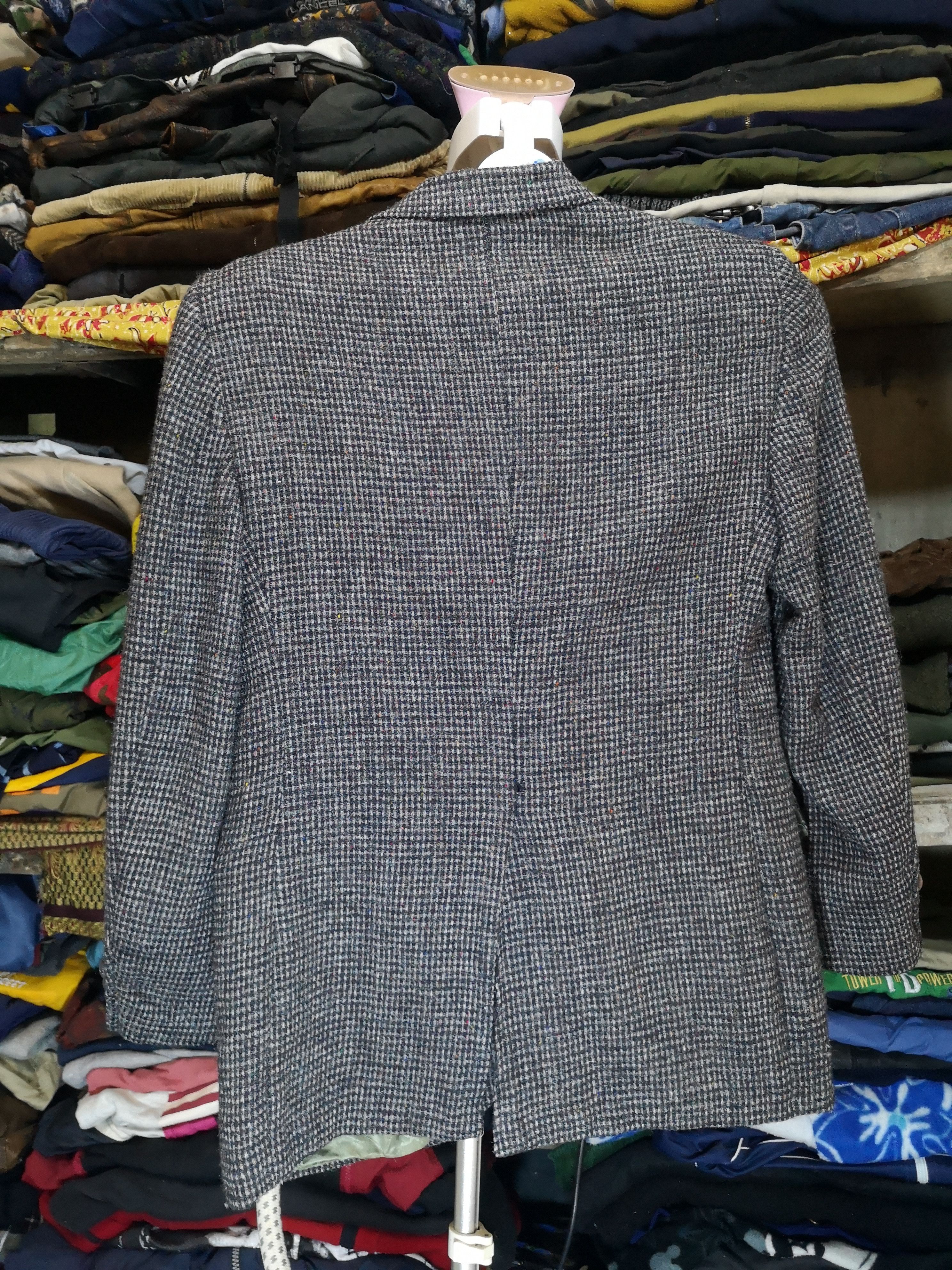 Harris Tweed SCOTTISH WOOL CUTTING SLIM BLAZER Size US M / EU 48-50 / 2 - 4 Thumbnail