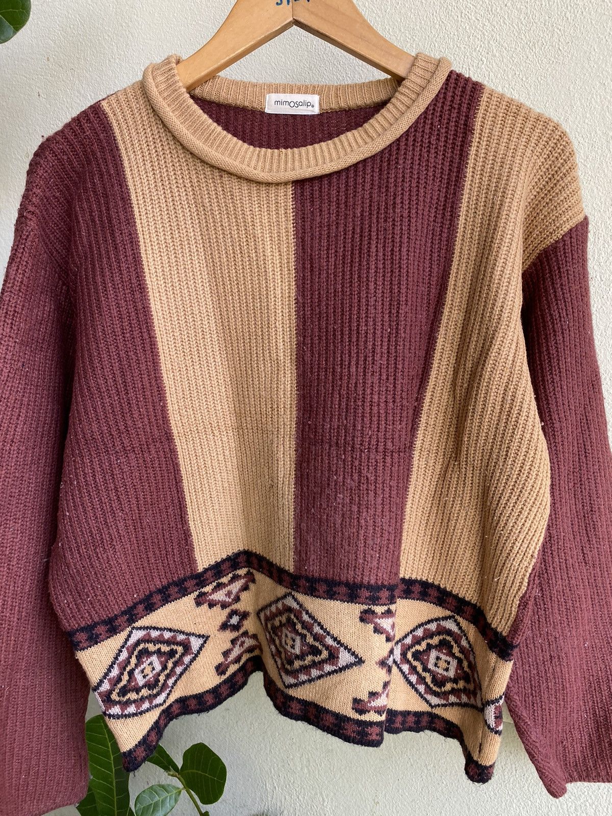 Japanese Brand × Vintage Mimosalip cropped knitwear Size US M / EU 48-50 / 2 - 2 Thumbnail