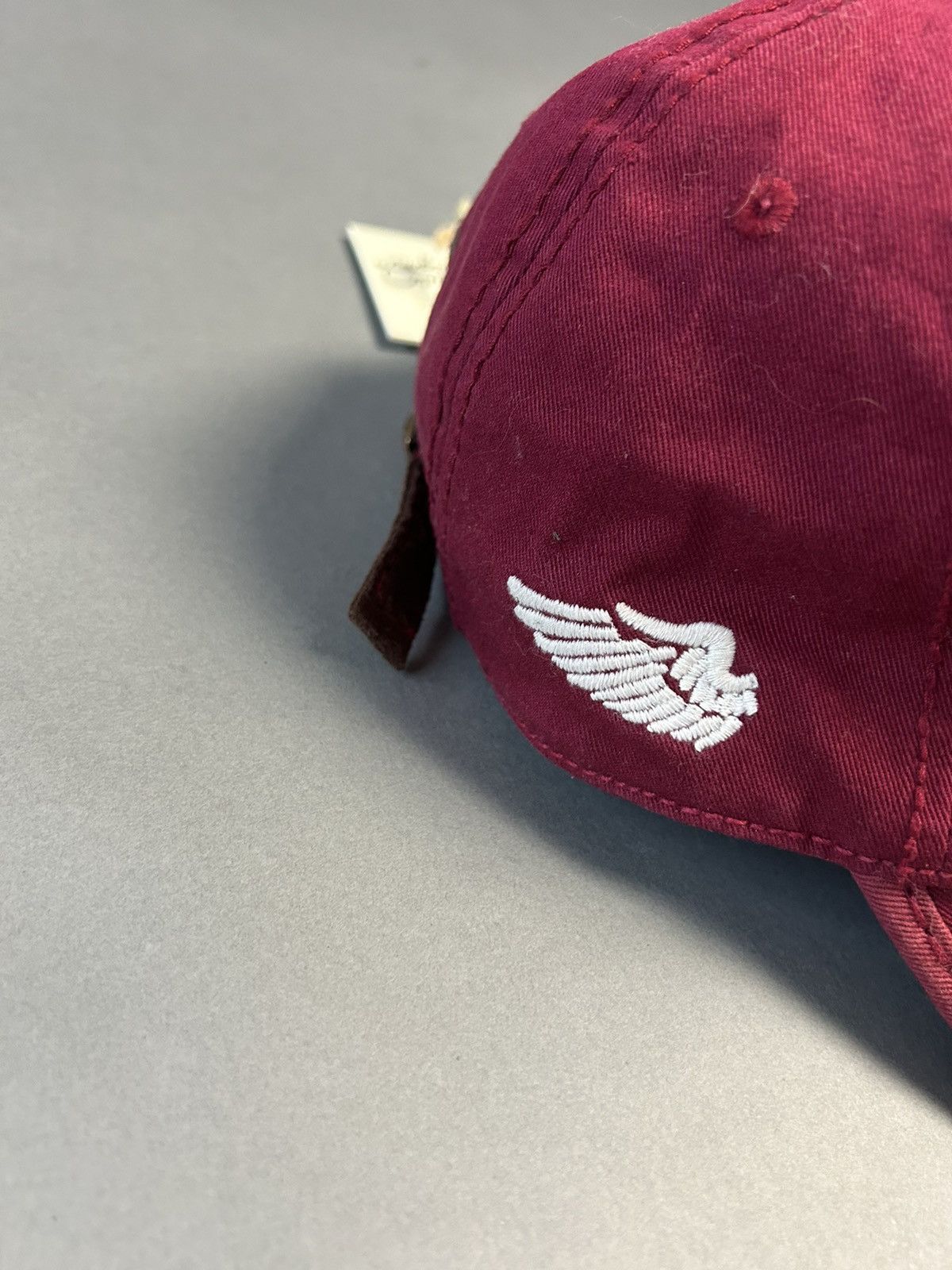 True Religion hat vintage red burgundy cap