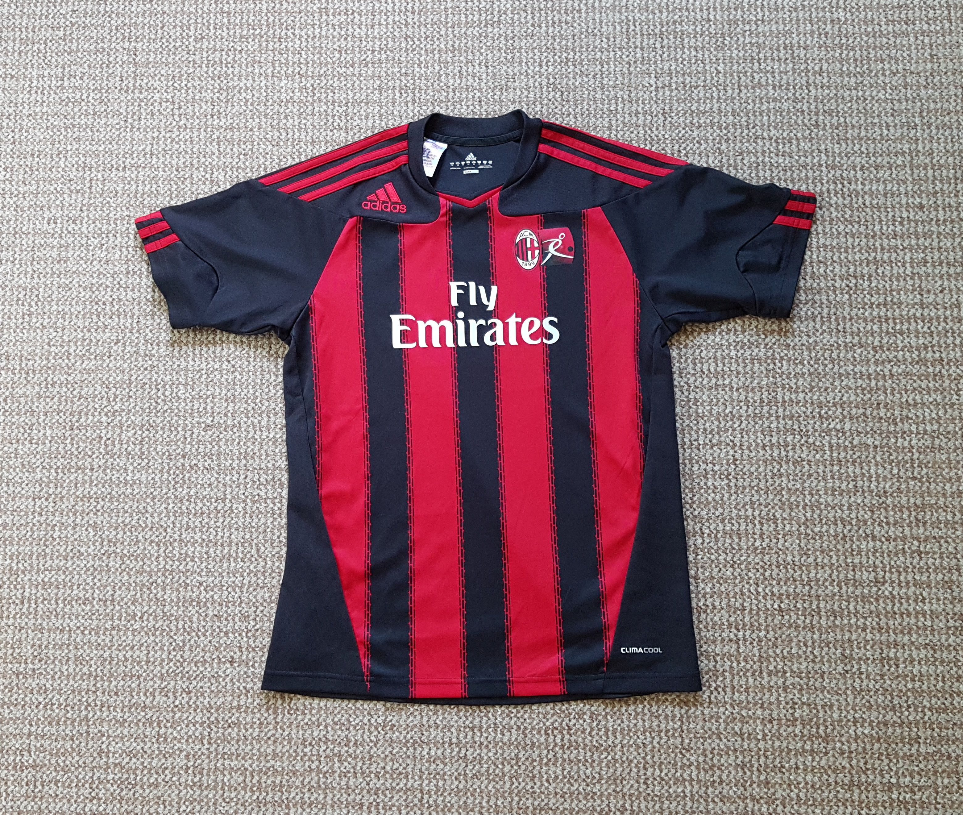 Milan AC 2012 Football Soccer Jersey Shirt Home Adidas - Main Image