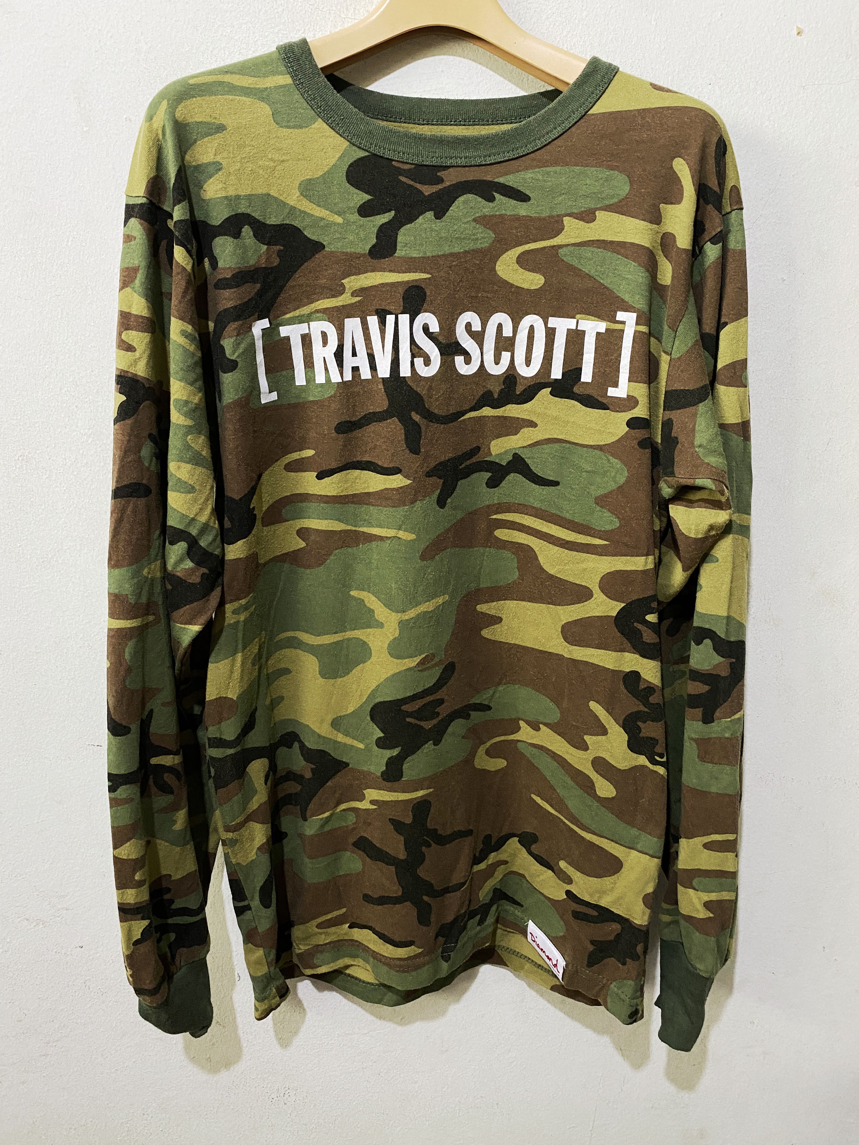 Travis Scott x Diamond Supply Co Camo T-shirt