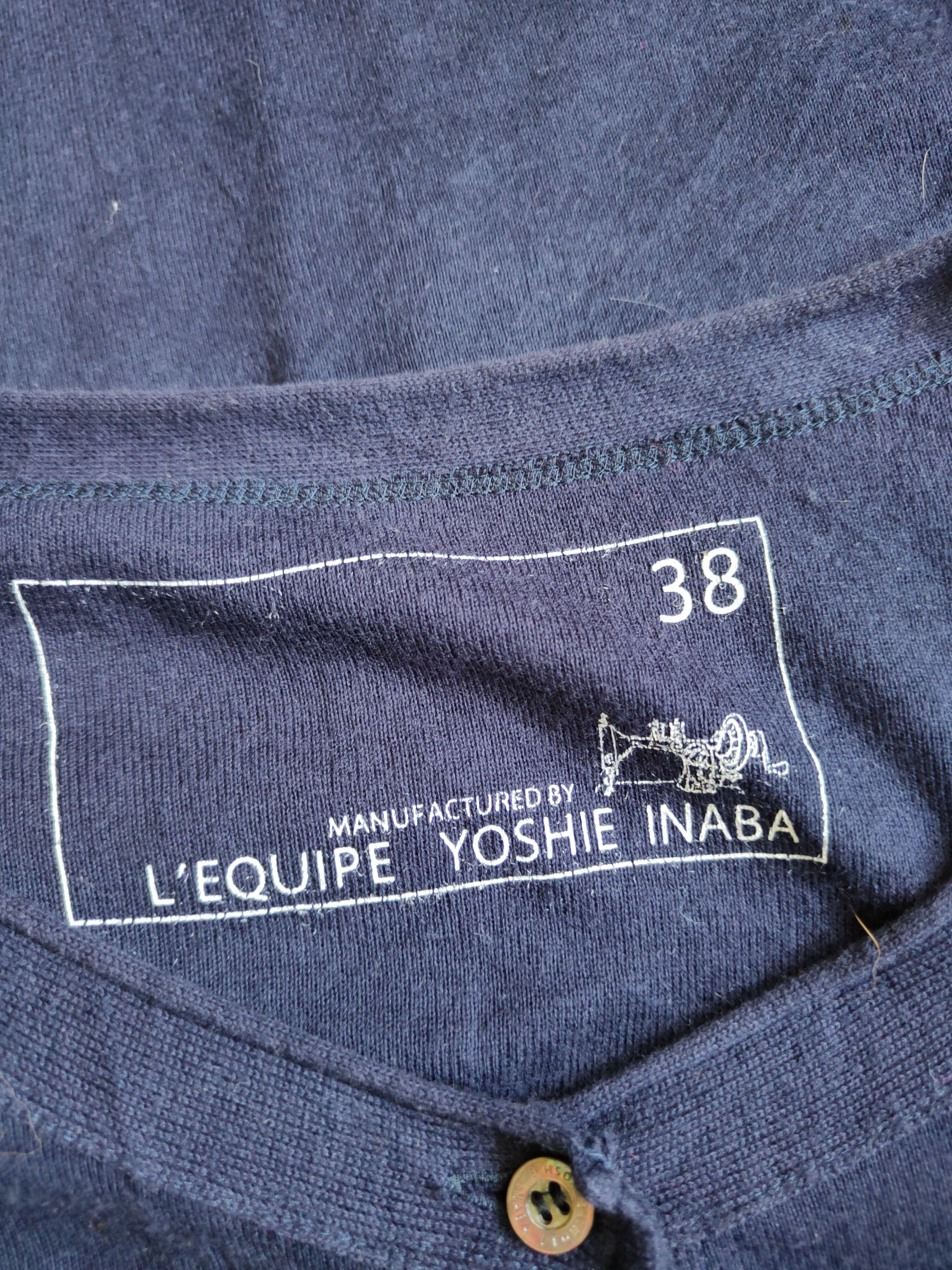 Japanese Brand × yoshie inaba L'Equipe Yoshie Inaba Navy Blue Long Cardigan #S912 Size M / US 6-8 / IT 42-44 - 11 Thumbnail