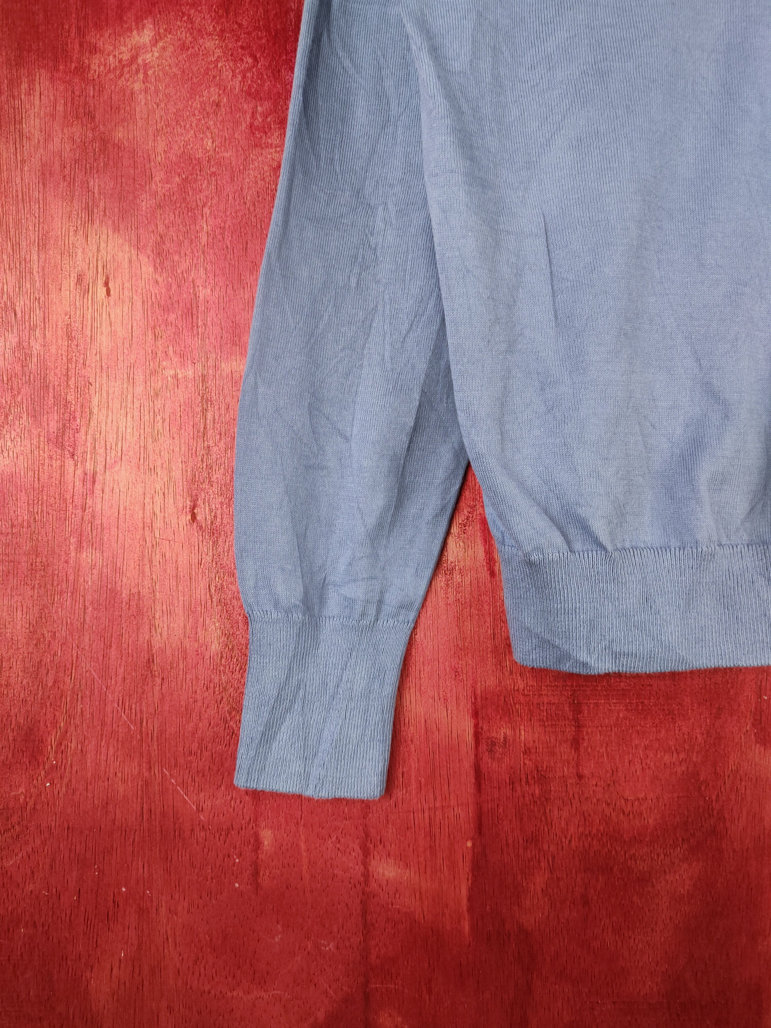 Japanese Brand Uniqlo Blue knitwear japan vintage Cardigan #S914 Size M / US 6-8 / IT 42-44 - 4 Thumbnail