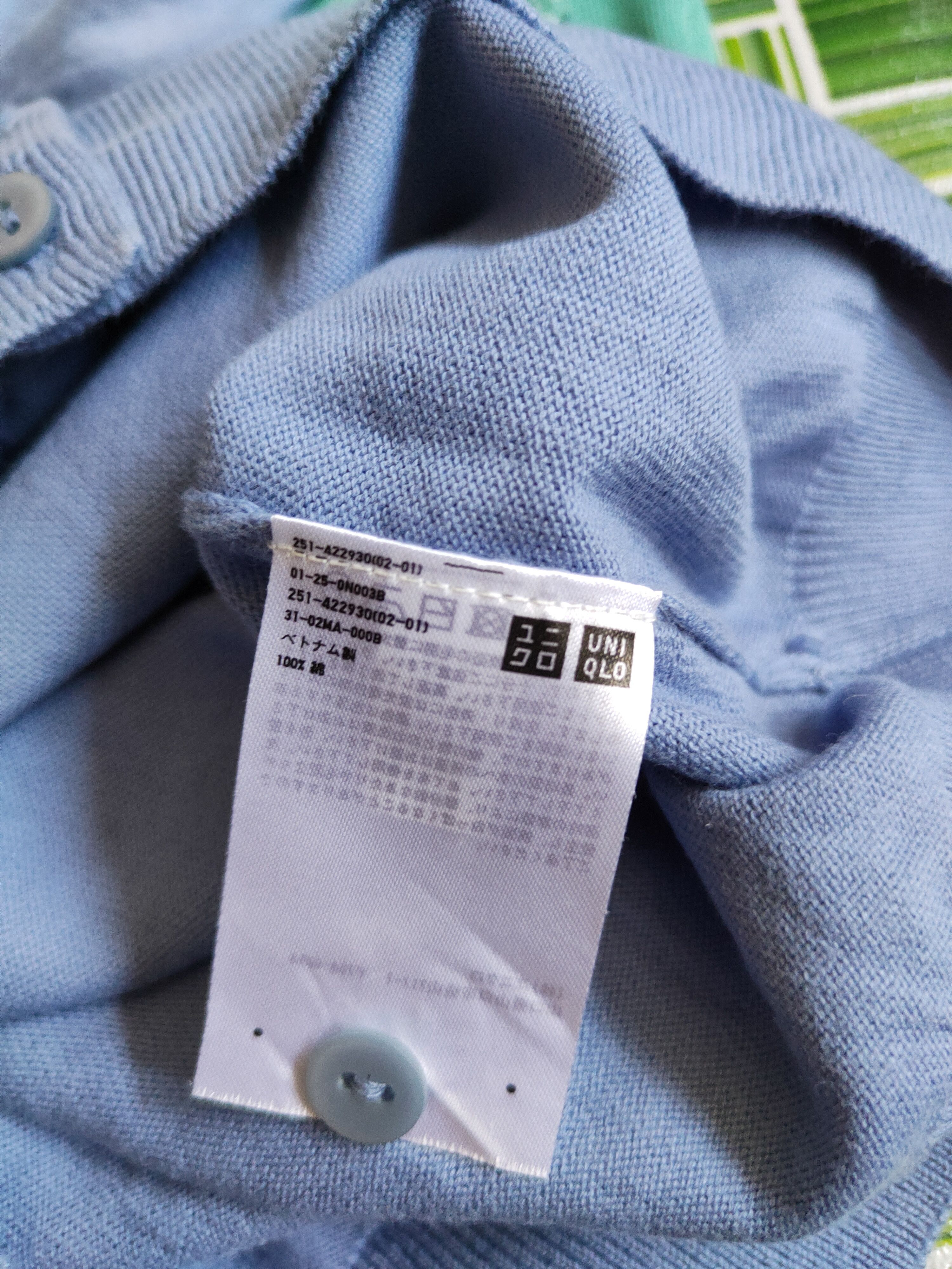 Japanese Brand Uniqlo Blue knitwear japan vintage Cardigan #S914 Size M / US 6-8 / IT 42-44 - 11 Thumbnail