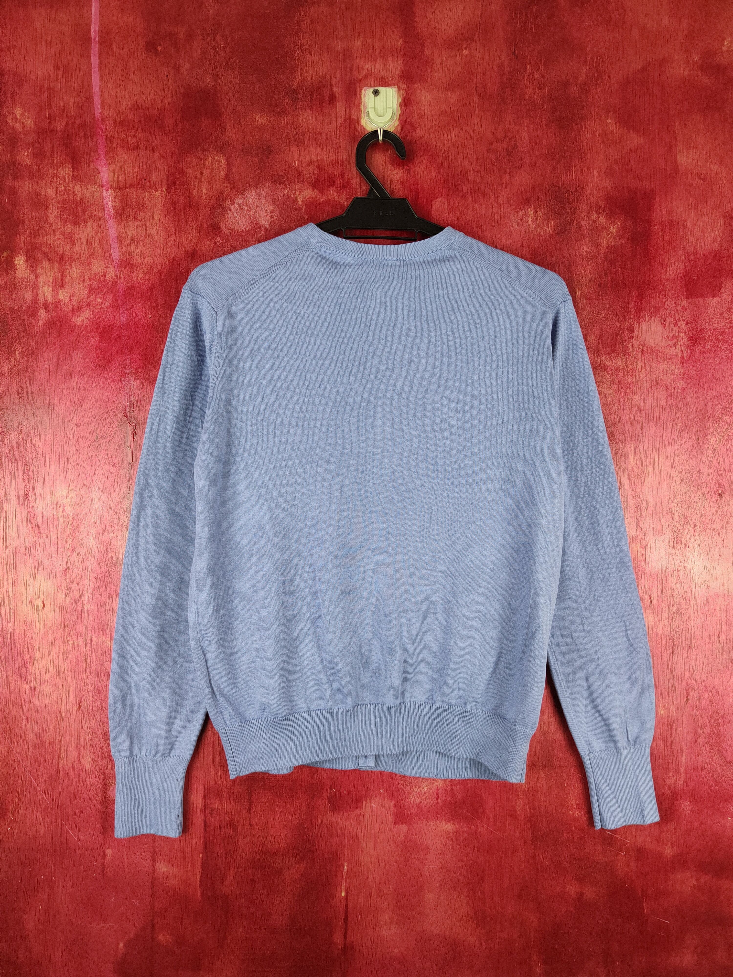 Japanese Brand Uniqlo Blue knitwear japan vintage Cardigan #S914 Size M / US 6-8 / IT 42-44 - 7 Thumbnail