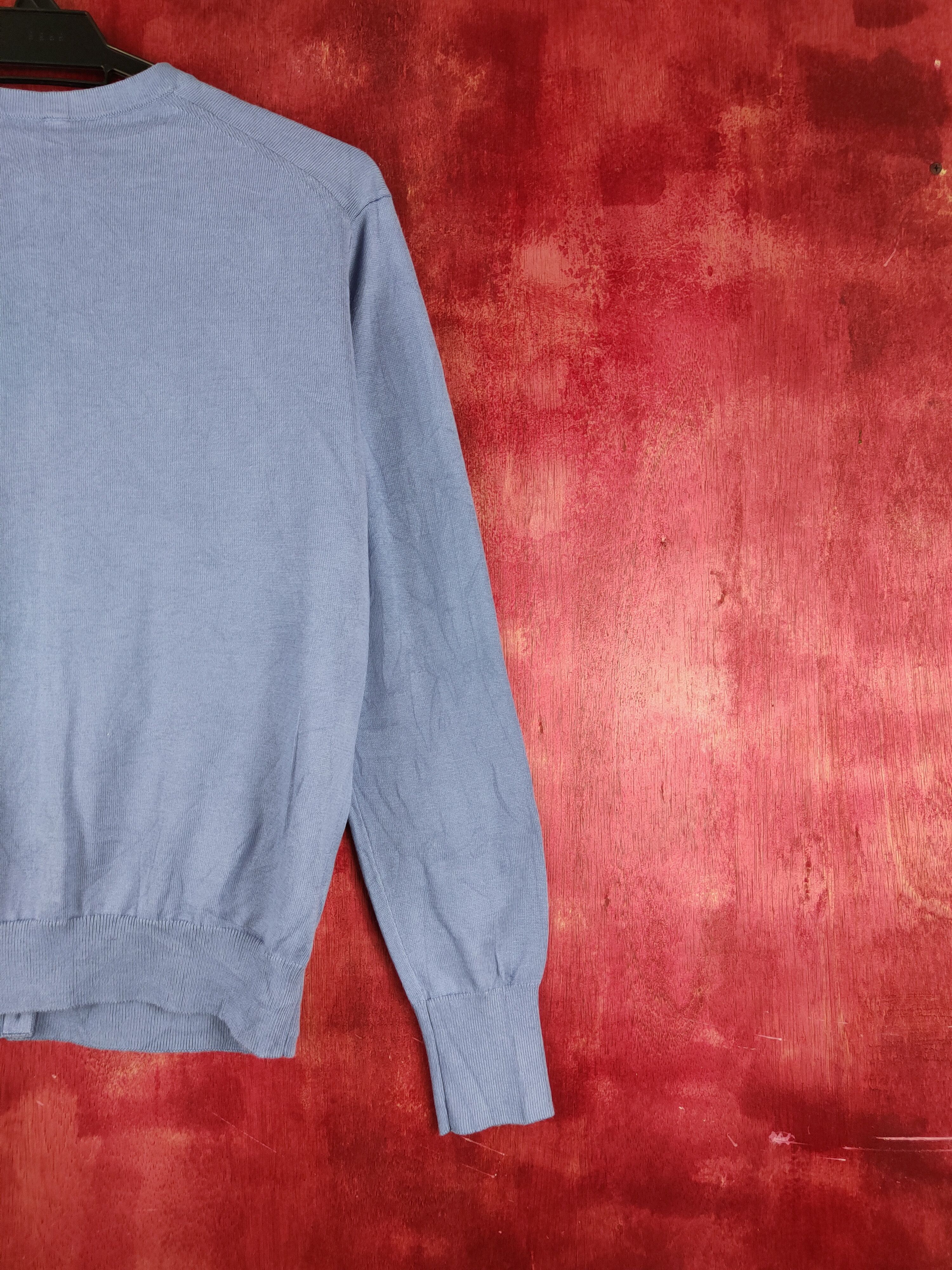 Japanese Brand Uniqlo Blue knitwear japan vintage Cardigan #S914 Size M / US 6-8 / IT 42-44 - 9 Thumbnail