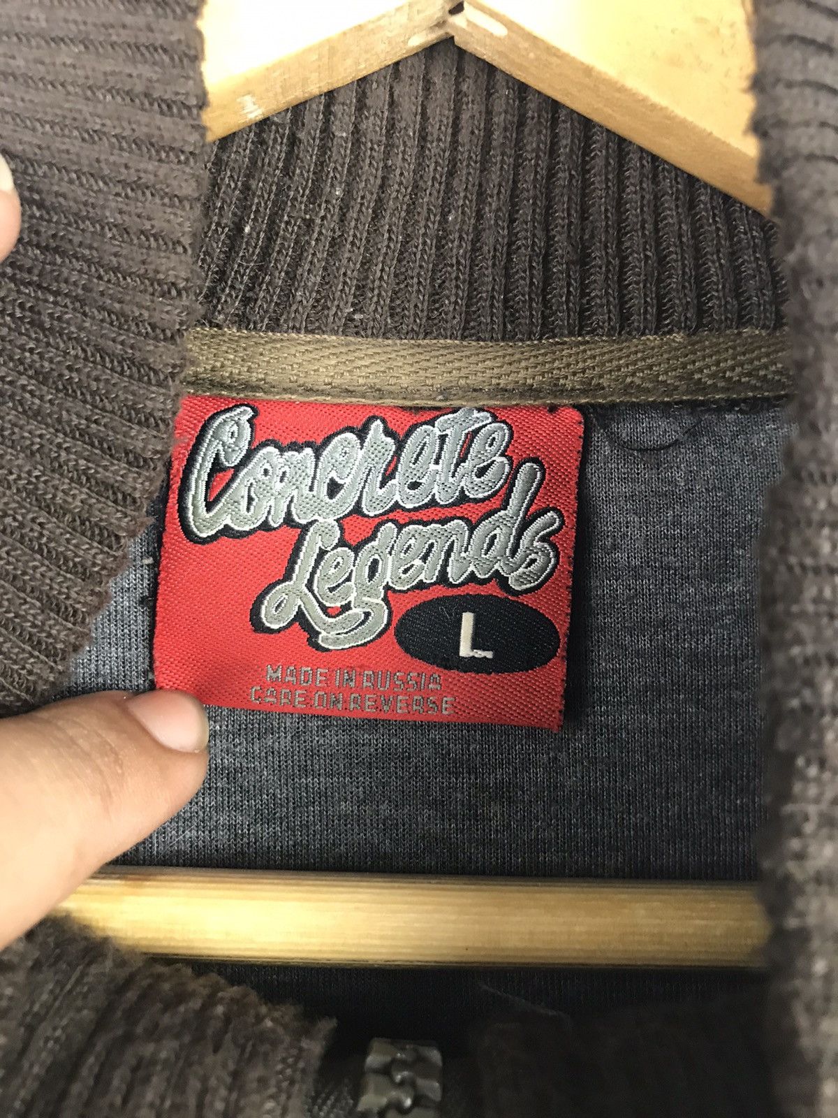 Vintage Vintage 90's Concreate Legend Rusia Rare jacket Size US L / EU 52-54 / 3 - 4 Thumbnail