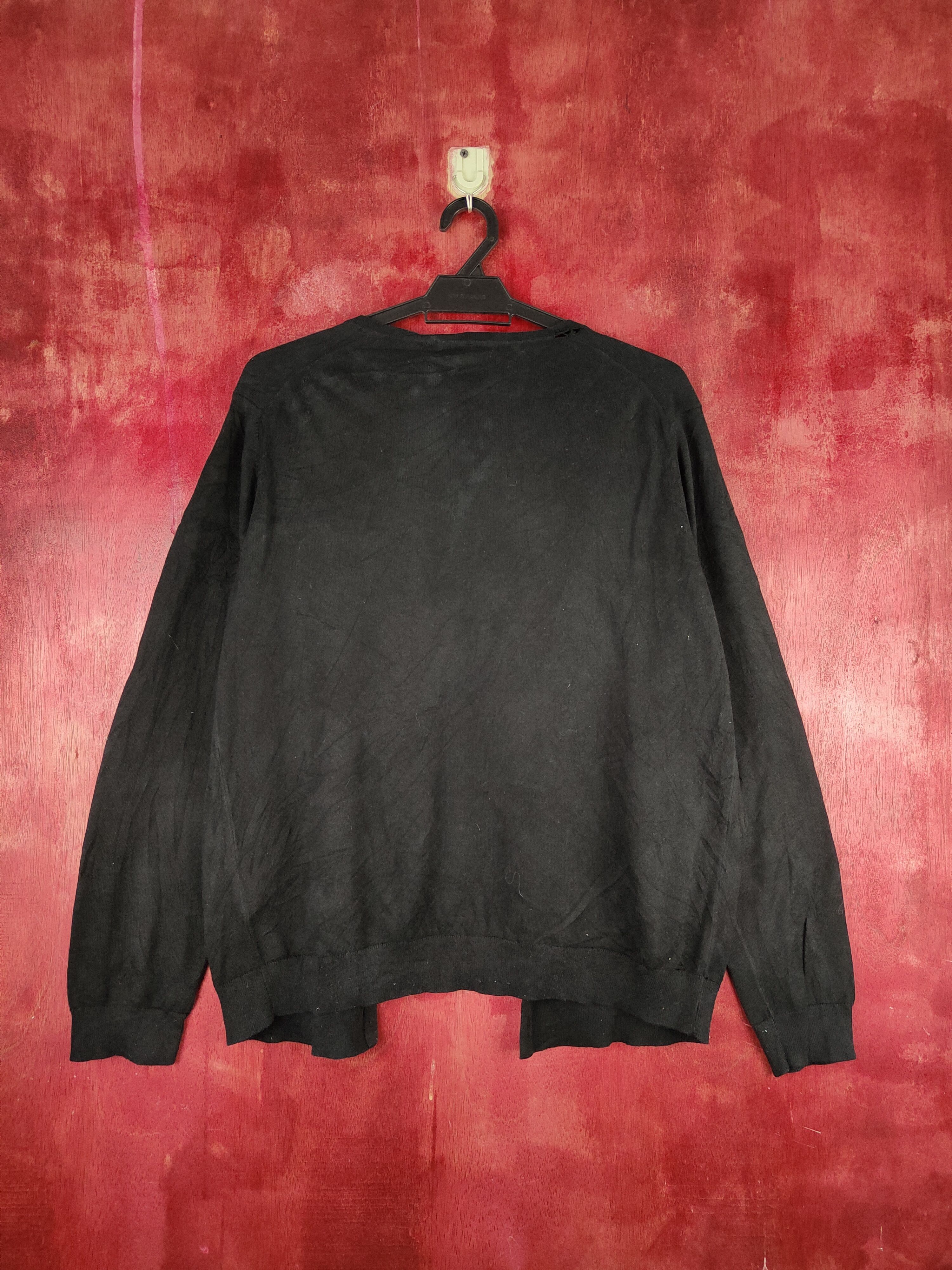 Japanese Brand Uniqlo japan vintage knitwear Black Cardigan #S887 Size L / US 10 / IT 46 - 10 Thumbnail